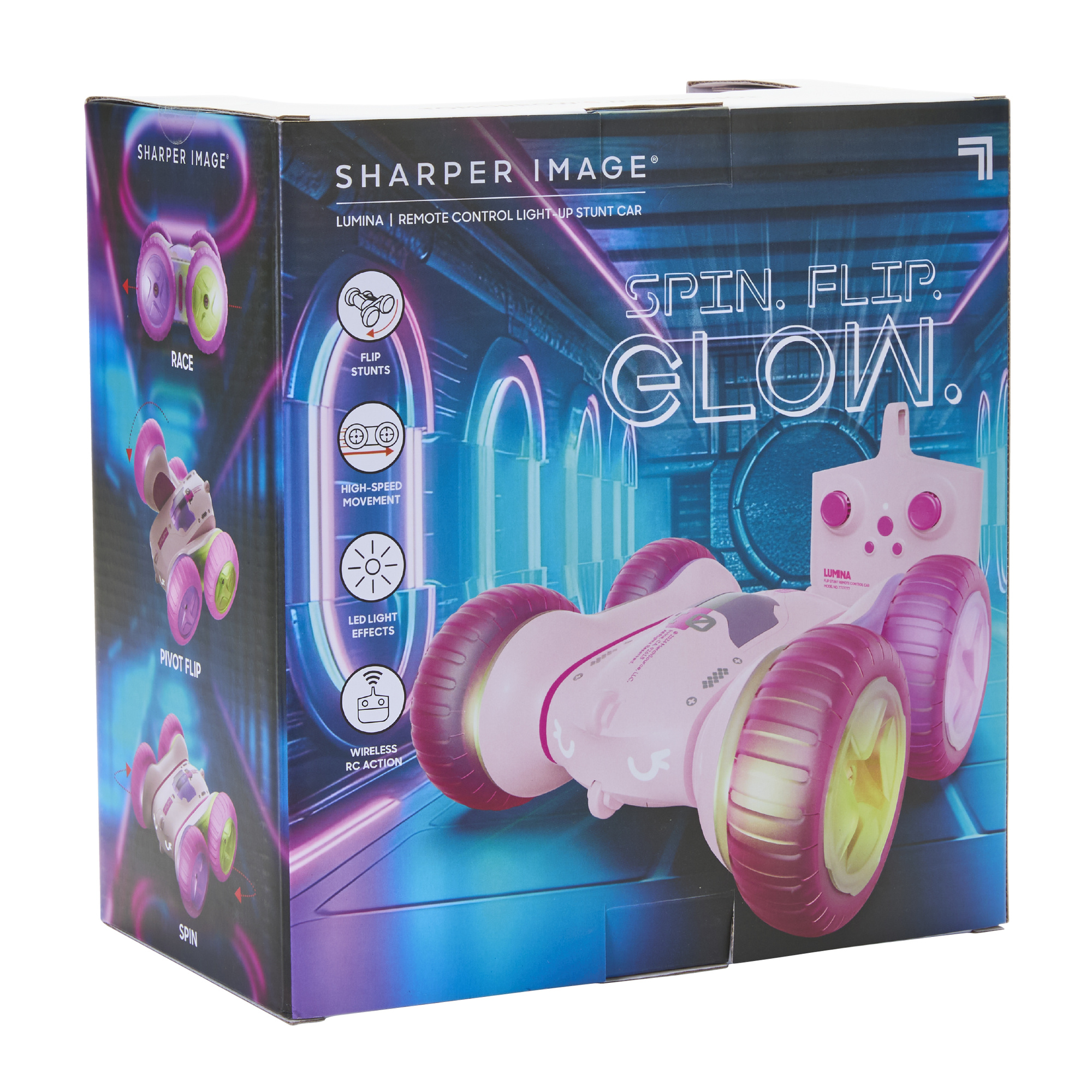 Auto acrobatica lumina rc - Sharper Image
