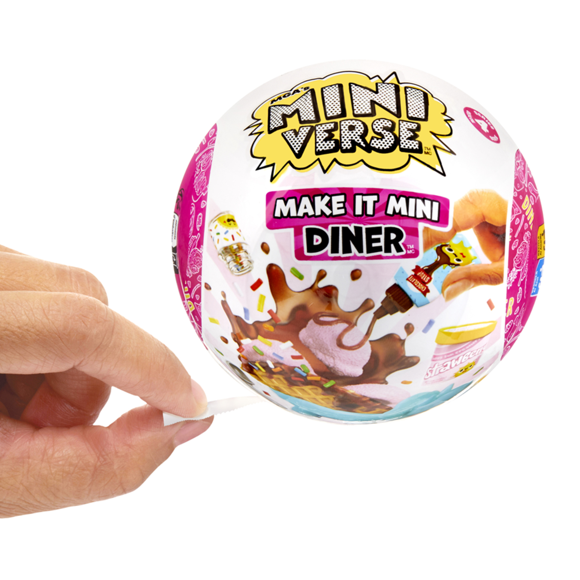 Miniverse diner serie 4 assortita - diy mini oggetti in resina - MINIVERSE MGA