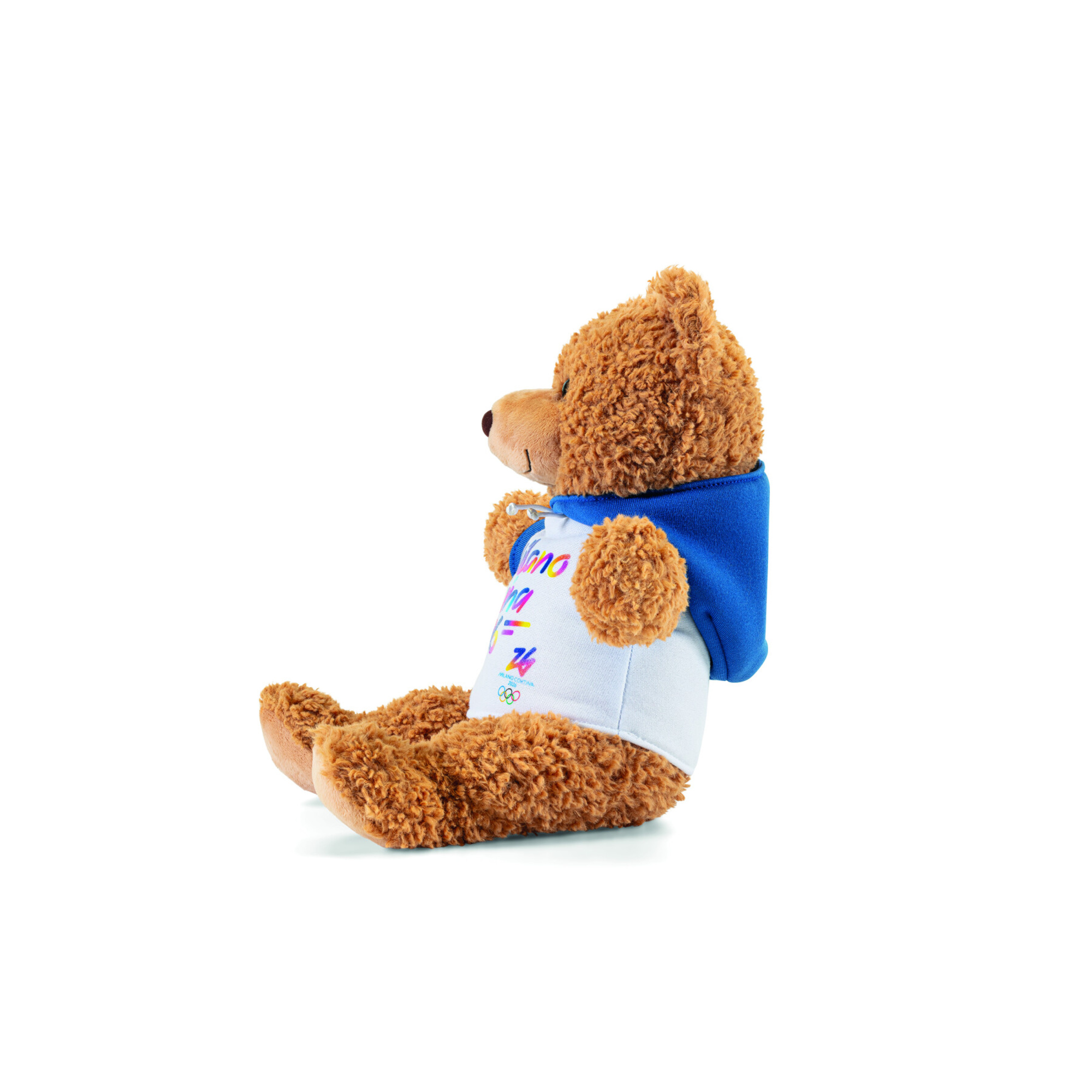 Orsetto mico26 con t-shirt - gadget ufficiale milano cortina 2026 - Trudi