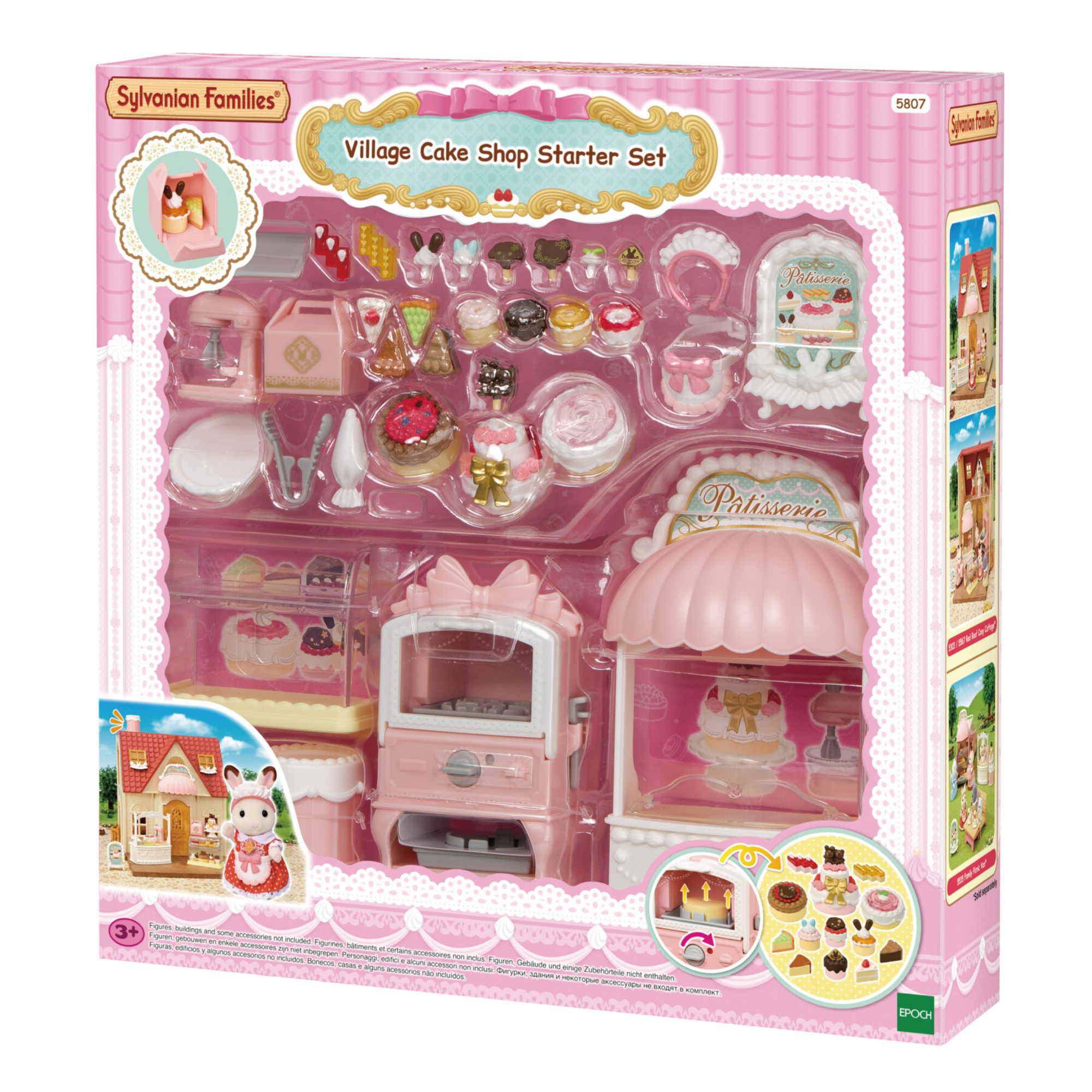 Sylvanian families - pasticceria del villaggio starter set-  personaggi collezionabili sf - SYLVANIAN FAMILIES