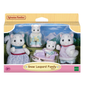 Sylvanian families - famiglia leopardo delle nevi-  personaggi collezionabili sf - SYLVANIAN FAMILIES