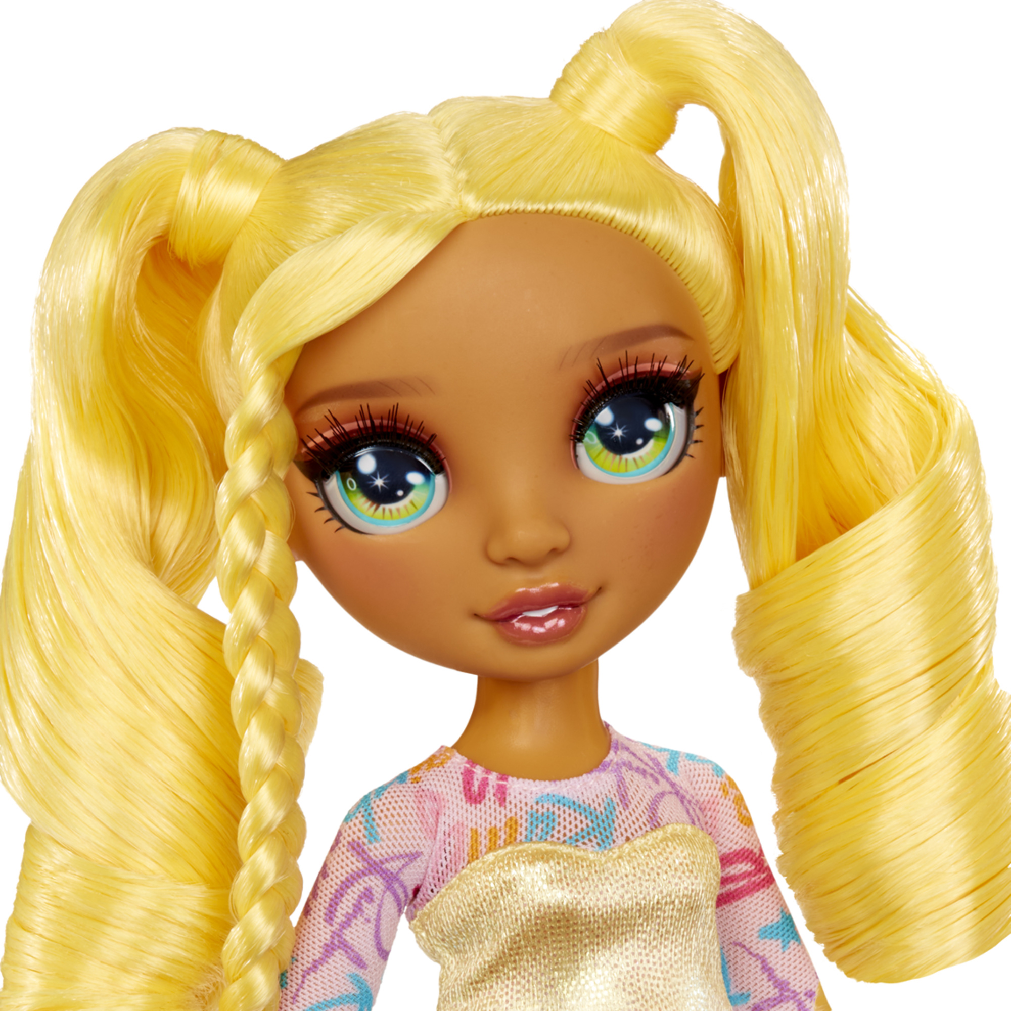 Rainbow high sunny - bambola fashion gialla 28 cm - Rainbow High