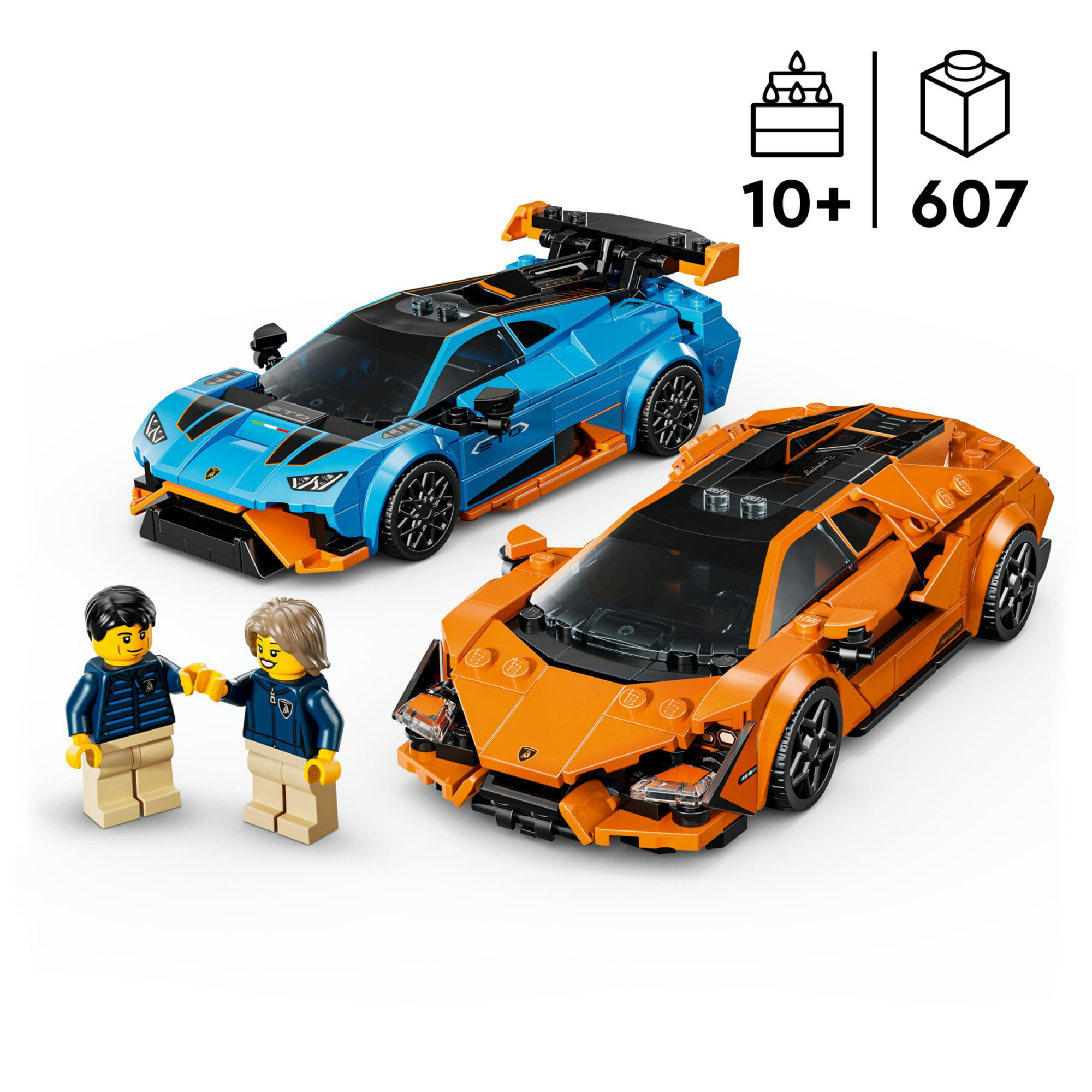 Lego speed champions 77238 - lamborghini revuelto e huracán sto 10+ - LEGO SPEED CHAMPIONS, Lego