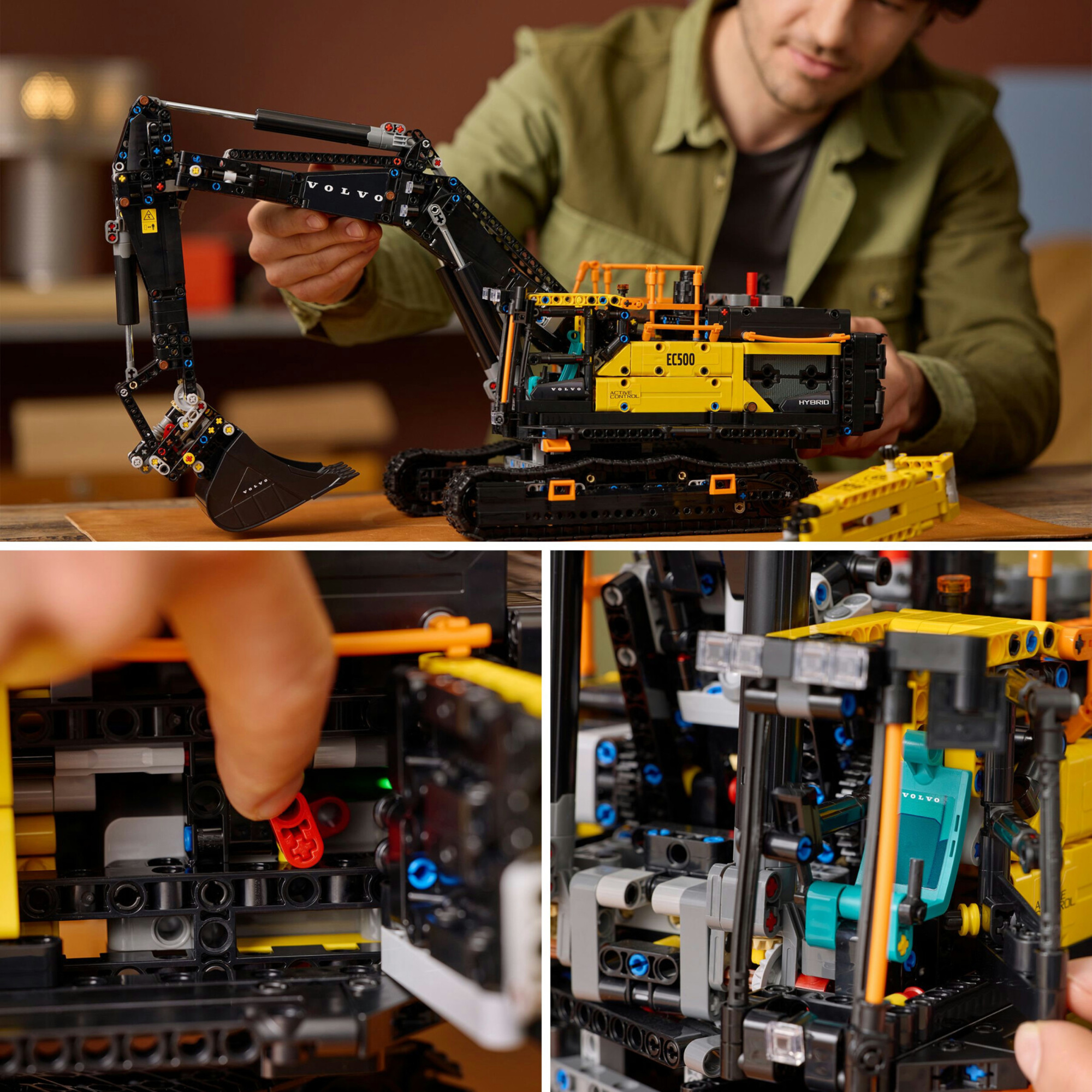 Lego technic 42215 - escavatore volvo ec500 hybrid motorizzato - LEGO TECHNIC, Lego