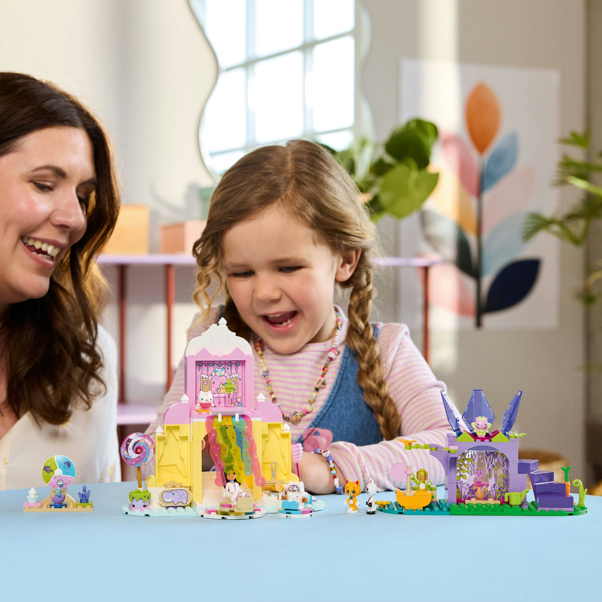 Lego 11205 - gabby’s dollhouse dolce montagna con giardino, 4+ anni - GABBY'S DOLLHOUSE, Lego