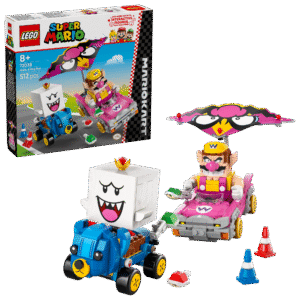 Lego 72038 - mario kart wario vs re boo con 2 veicoli, 8+ anni - Lego