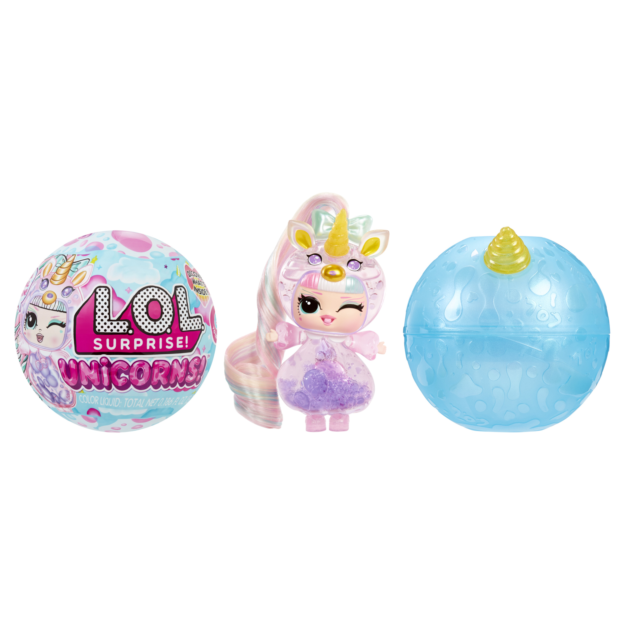 Lol surprise tots just add water: confezione con 3 bambole fantasy personalizzabili e più di 25 sorprese - L.O.L SURPRISE