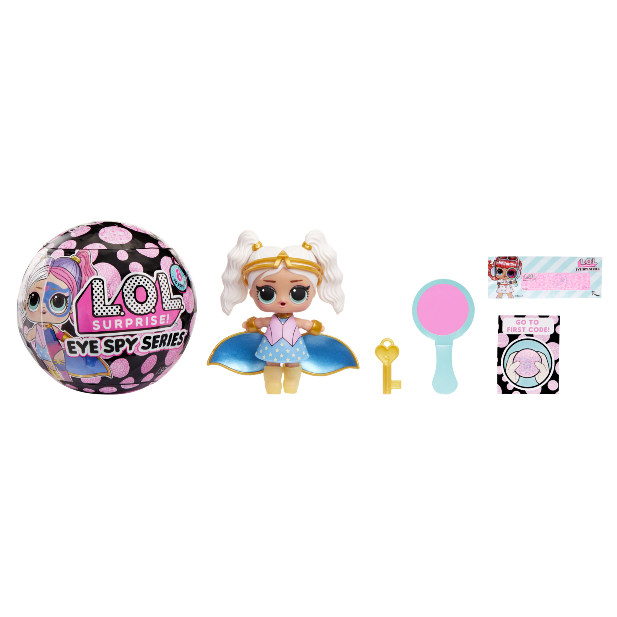 Lol surprise eye spy tots assortita - bambola con accessori e sorprese - L.O.L SURPRISE