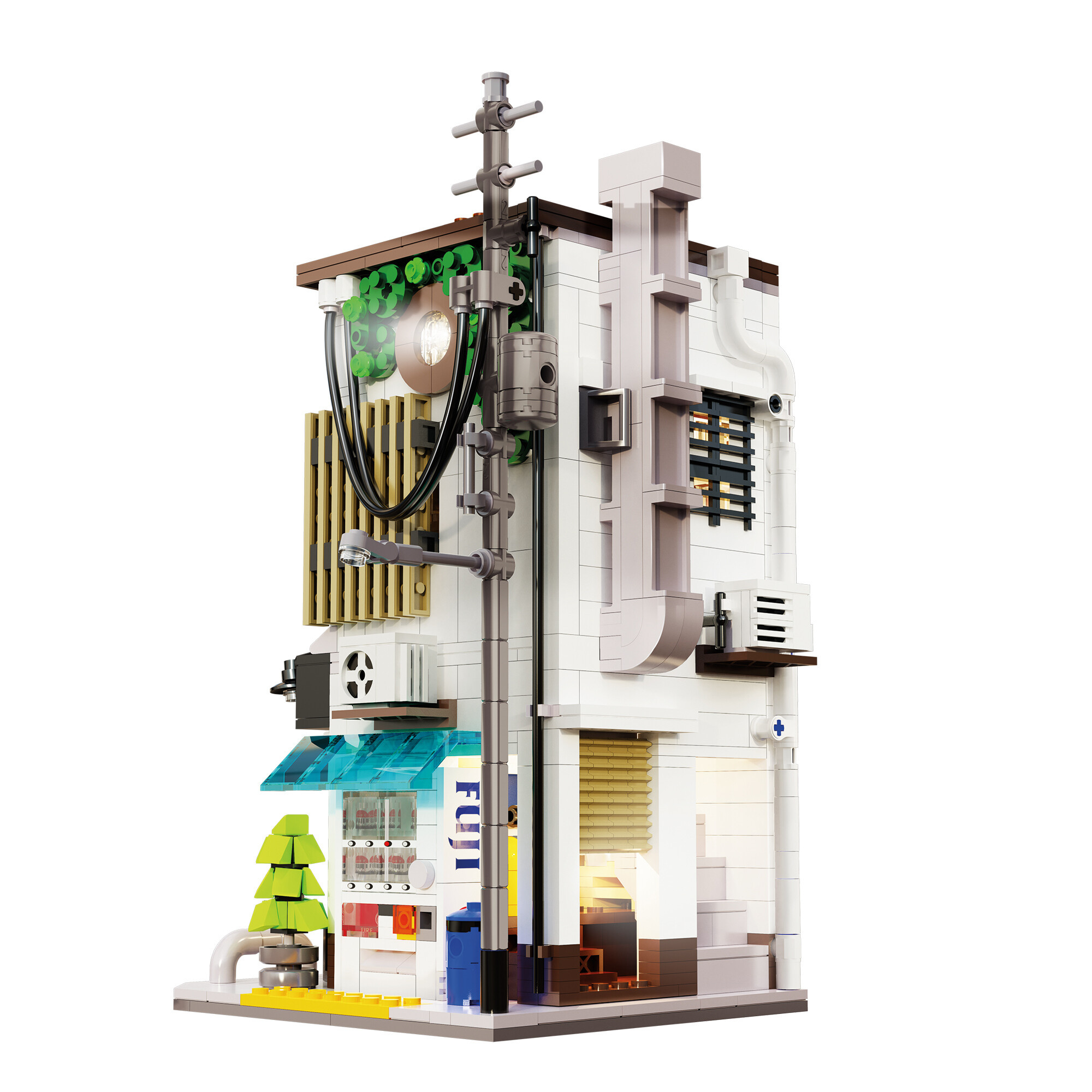 Cada costruzione giapponese stuffed bun house - modellino casa panini - 