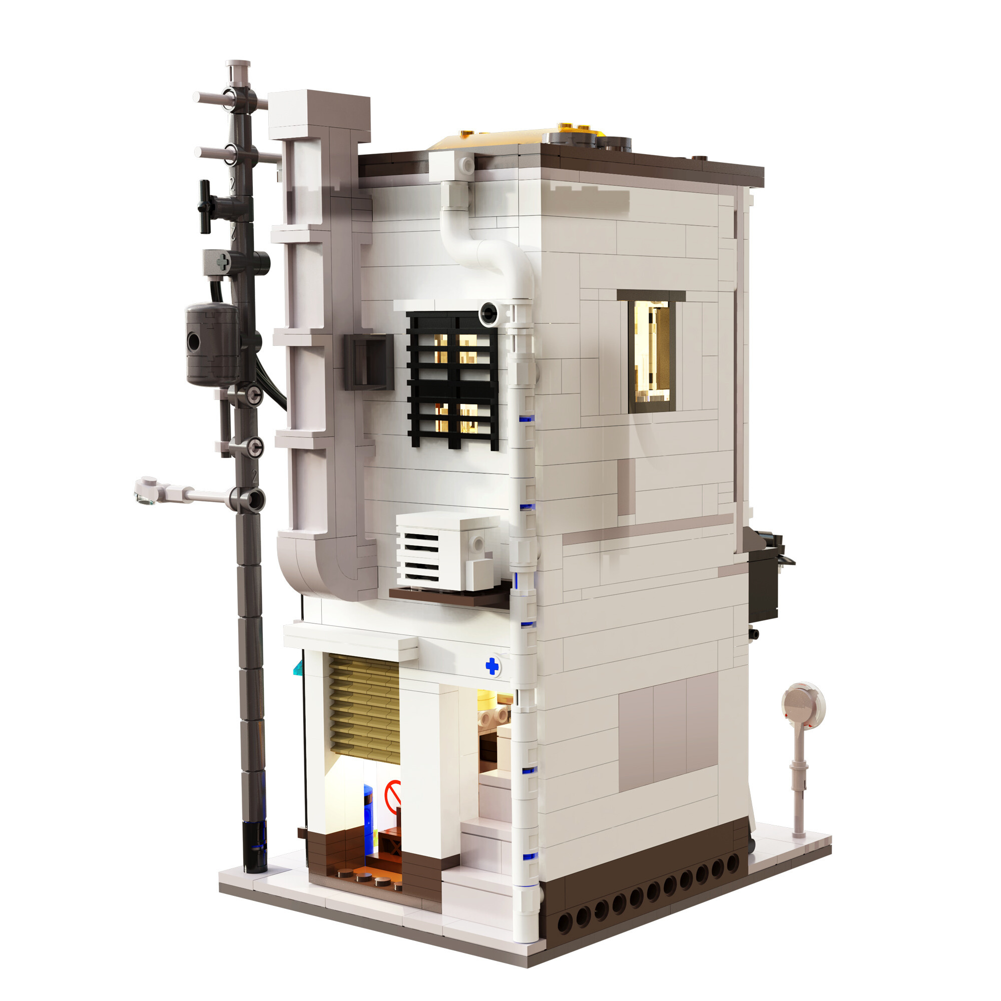 Cada costruzione giapponese stuffed bun house - modellino casa panini - 