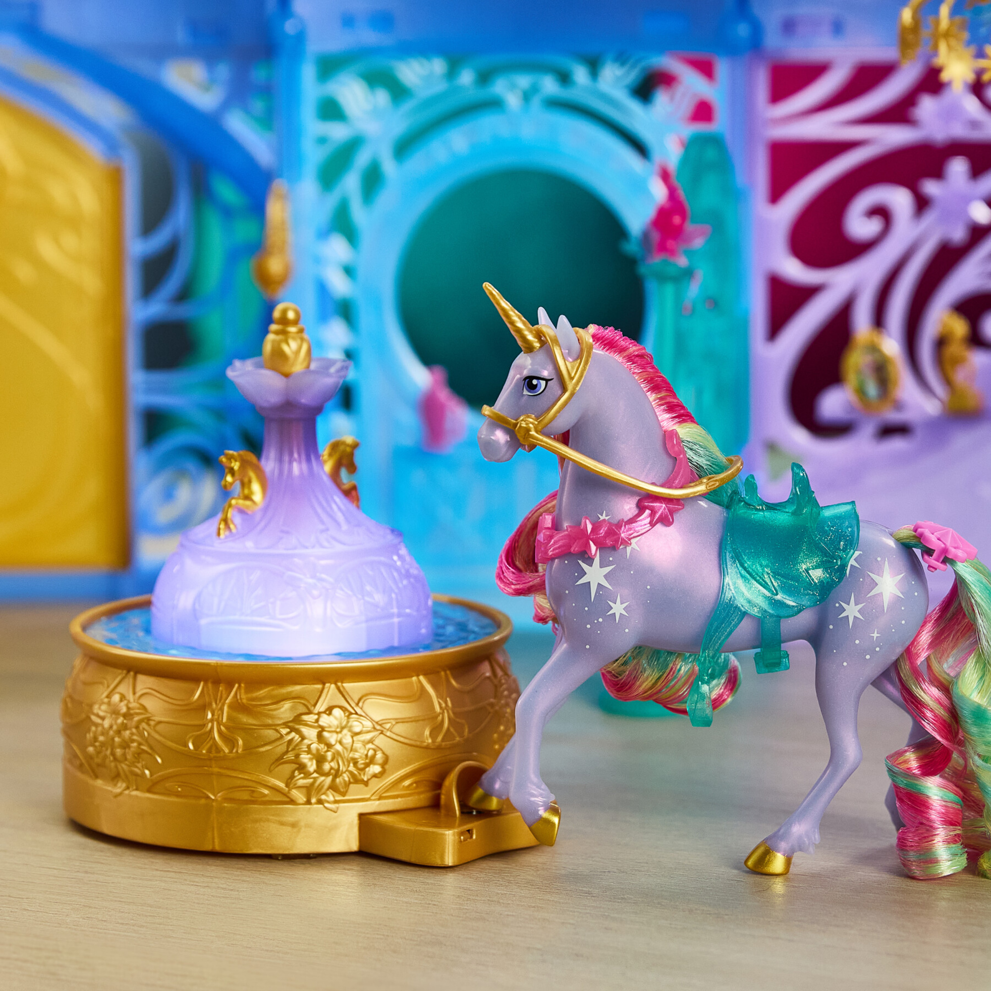 Unicorn academy, stalla playset con wildstar - UNICORN ACCADEMY
