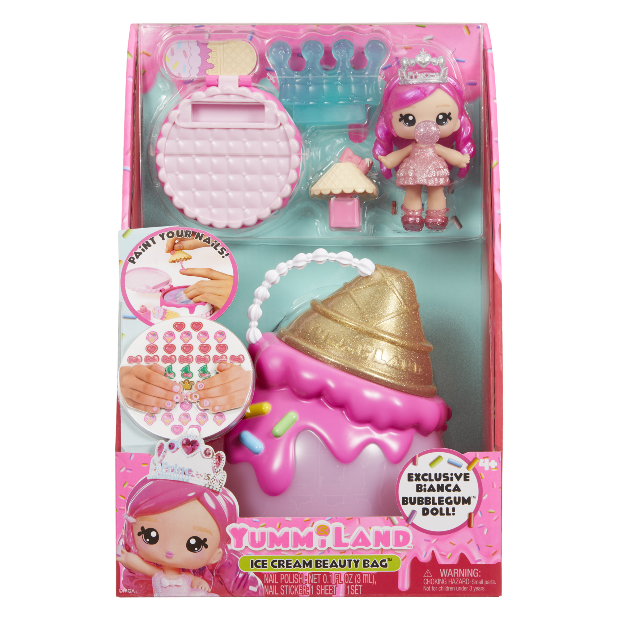Yummiland ice cream bag - beauty set con smalti e doll - YUMMILAND