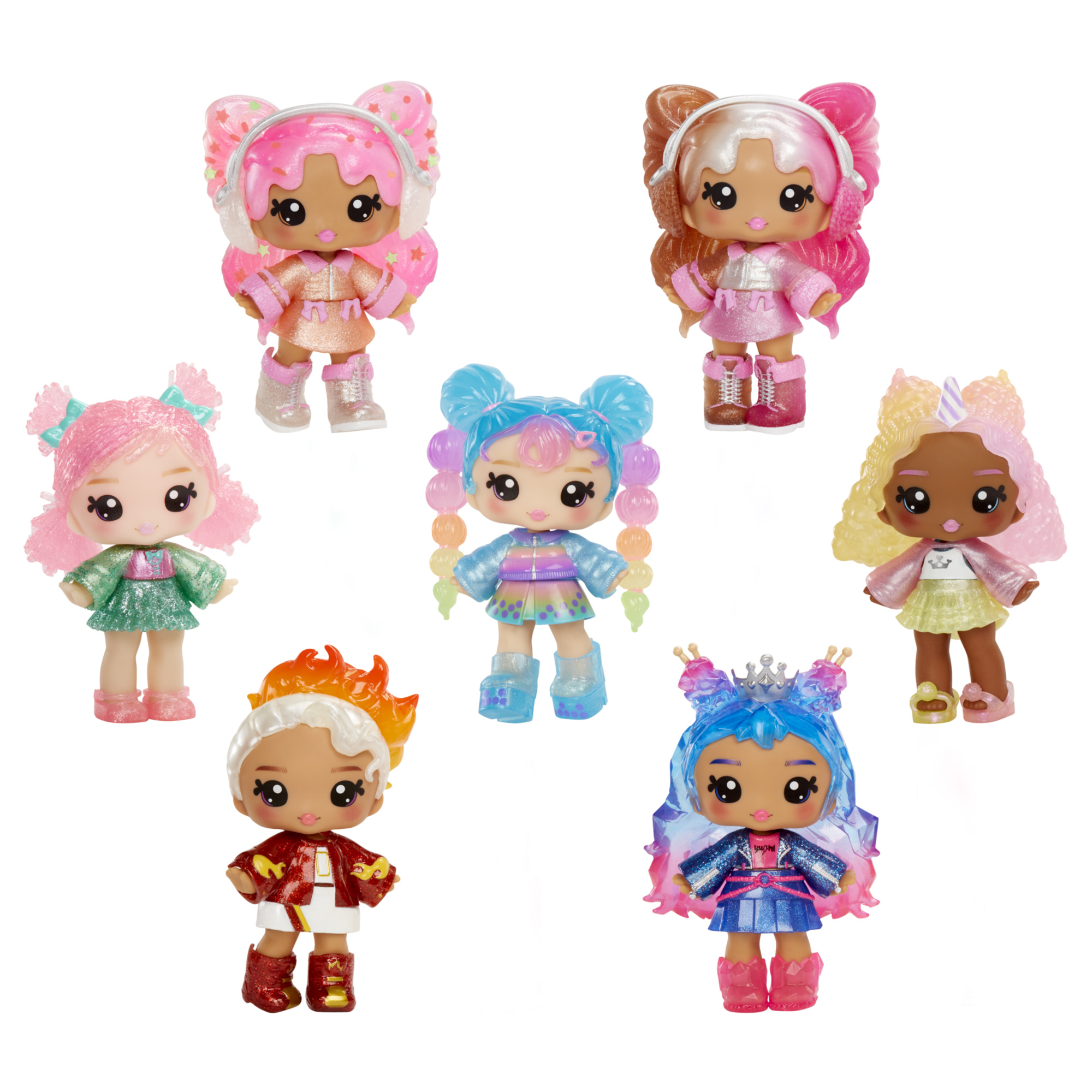 Yummiland serie 2 - bambola assortita singola lip gloss con kit fai-da-te - YUMMILAND