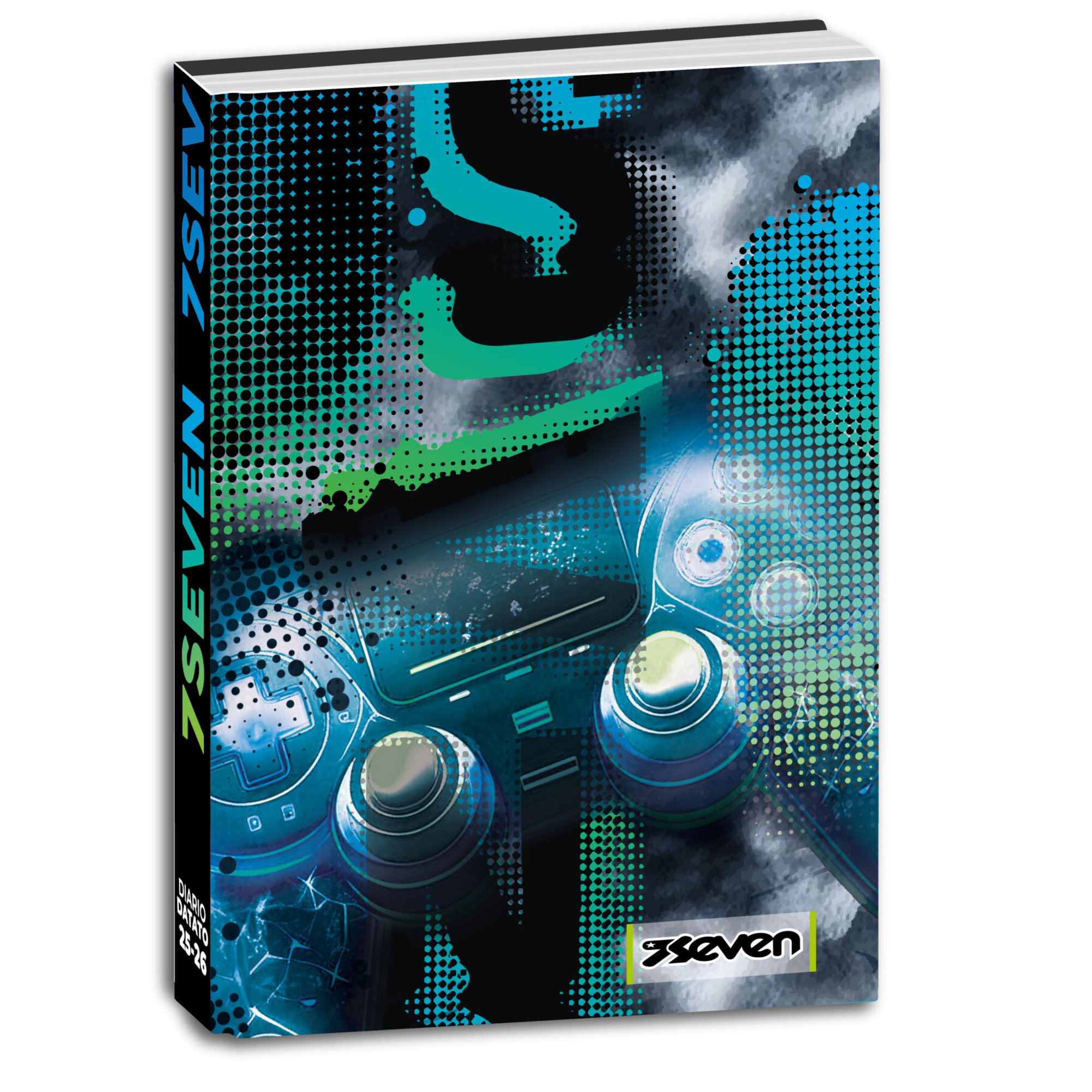 Diario std datato 12 mesi assortito seven datato cartotecnica boy - SEVEN