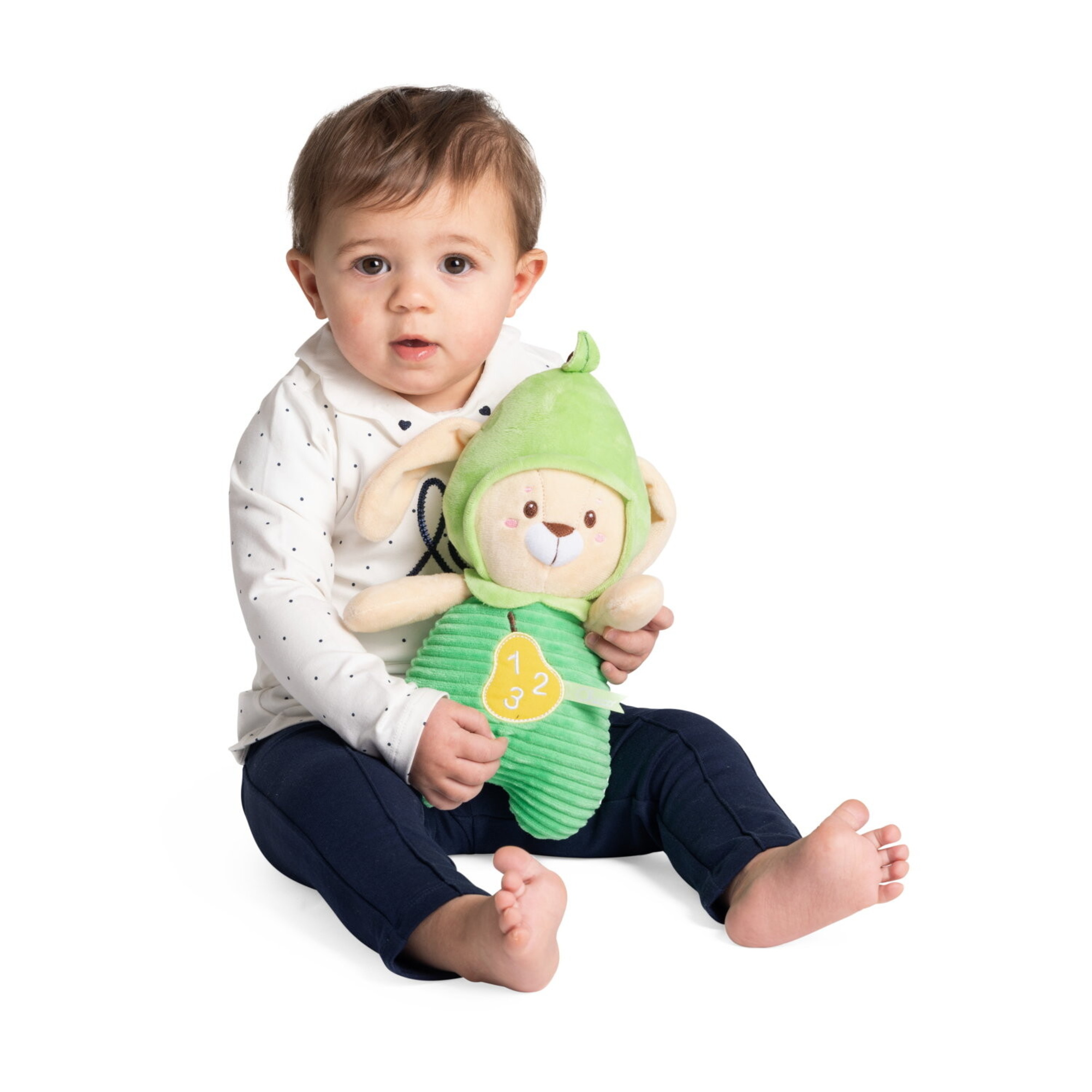 Peluches pera it-en-es - bilingual abc - chicco - Chicco