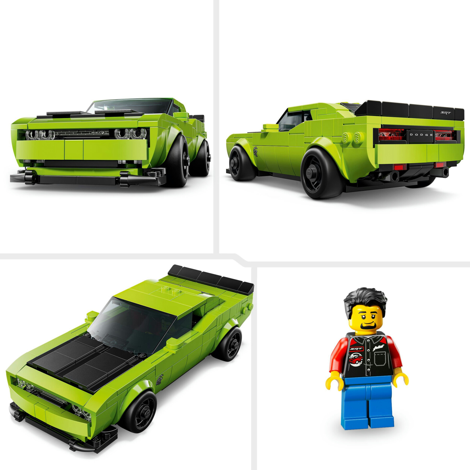Lego speed champions 77237 - dodge challenger srt hellcat 9+ - LEGO SPEED CHAMPIONS, Lego