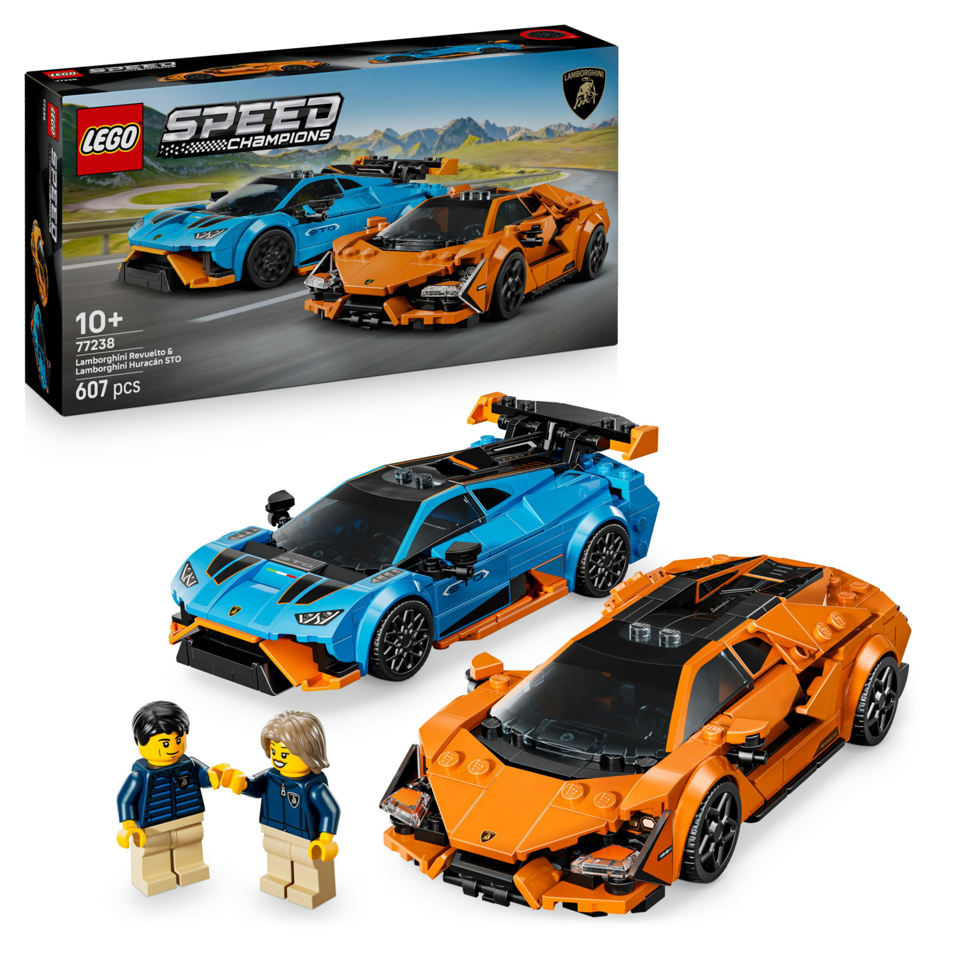 Lego speed champions 77238 - lamborghini revuelto e huracán sto 10+ - LEGO SPEED CHAMPIONS, Lego