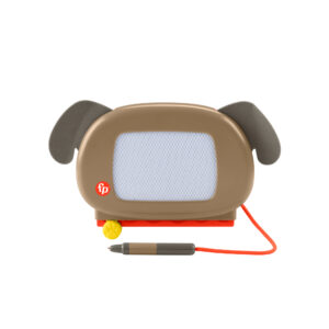 Fisher-price pets - lavagnetta dei cuccioli, lavagna magnetica cancellabile a tema animali, disegna cani e gatti - FISHER PRICE