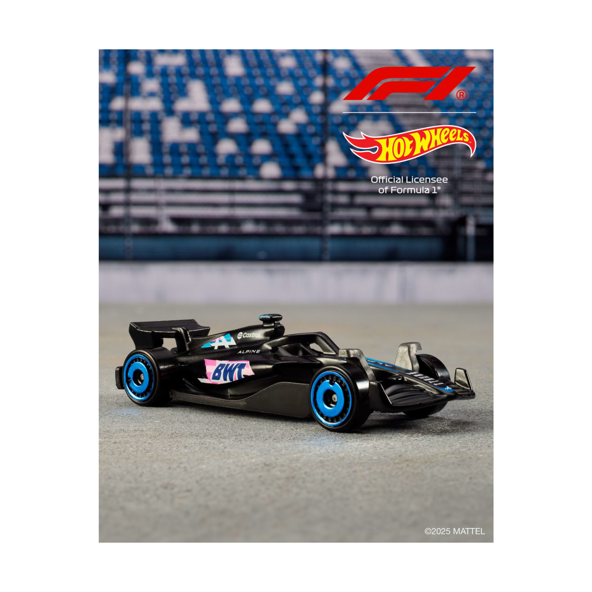 Hot wheels formula 1 - set da 5 macchinine auto da corsa, cinque veicoli con decorazioni dei team di corse di f1 - Hot Wheels