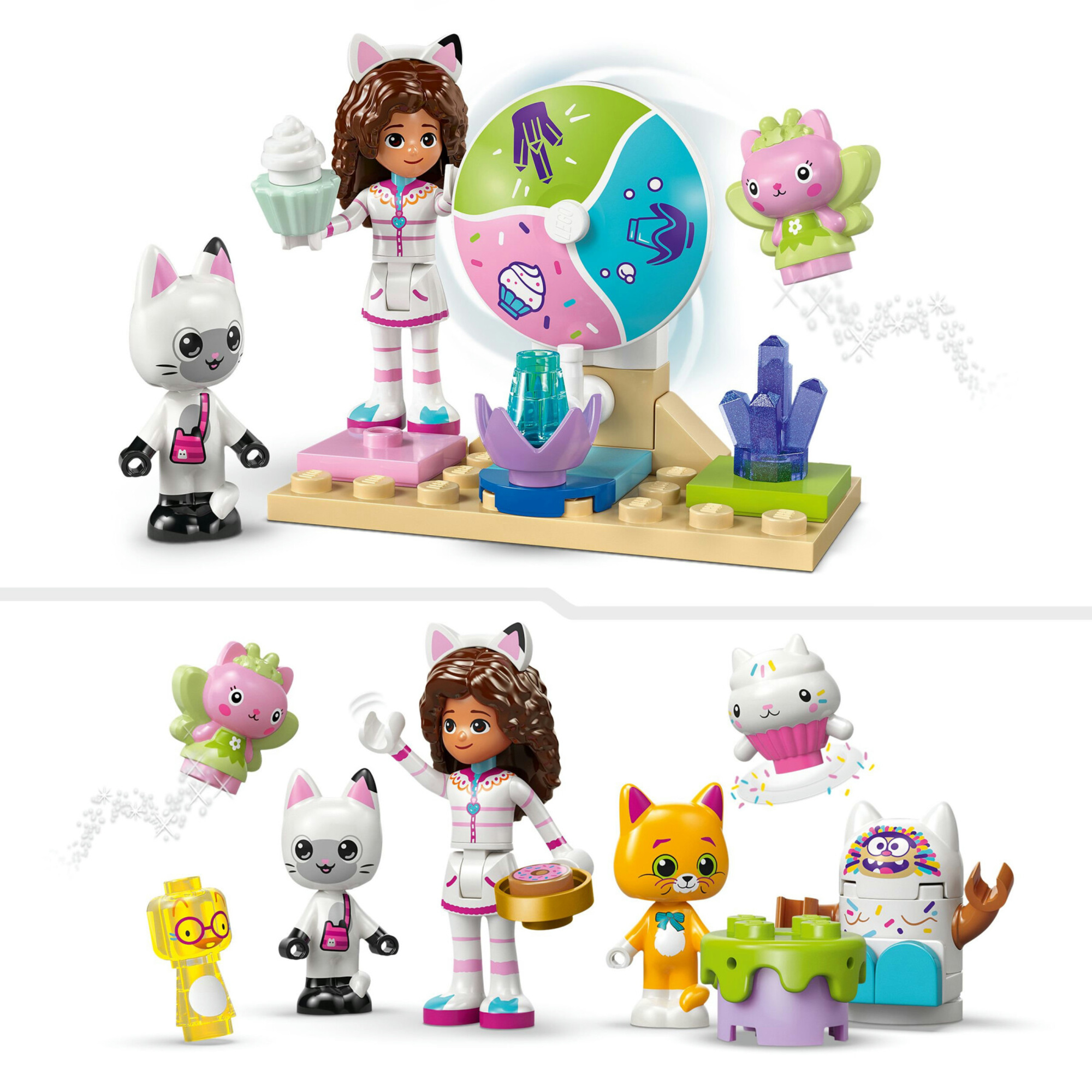 Lego 11205 - gabby’s dollhouse dolce montagna con giardino, 4+ anni - GABBY'S DOLLHOUSE, Lego