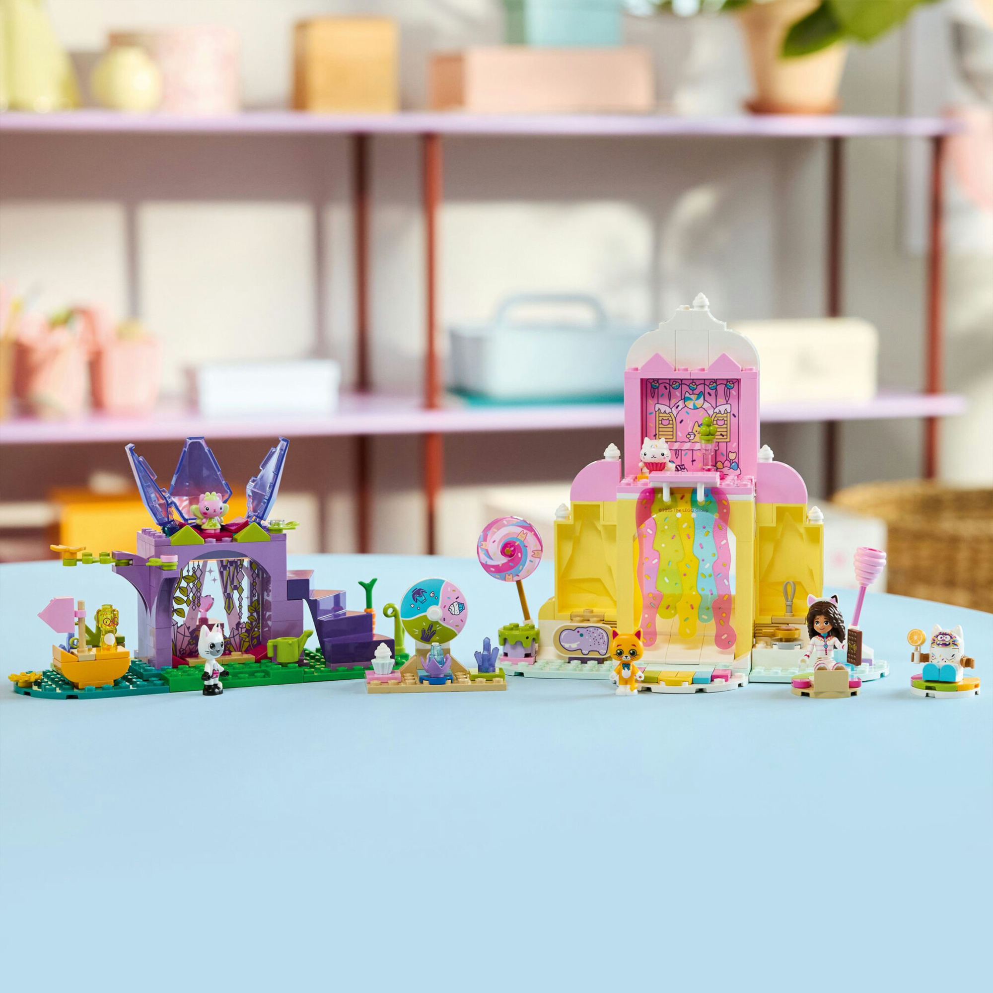 Lego 11205 - gabby’s dollhouse dolce montagna con giardino, 4+ anni - GABBY'S DOLLHOUSE, Lego