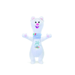 Peluche ufficiale tina 12 cm - mascotte olimpica milano cortina 2026 - Trudi