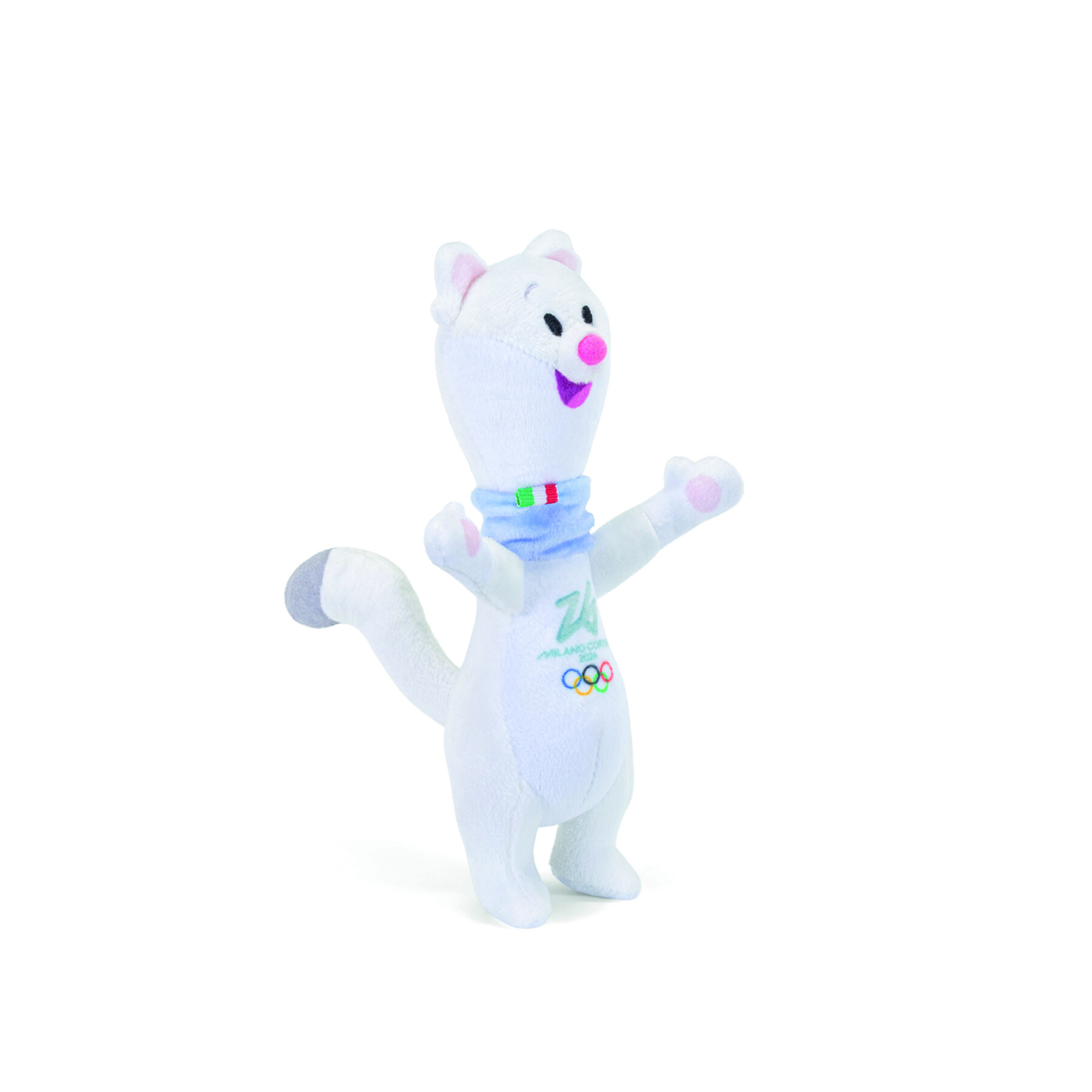 Peluche ufficiale tina 12 cm - mascotte olimpica milano cortina 2026 - Trudi