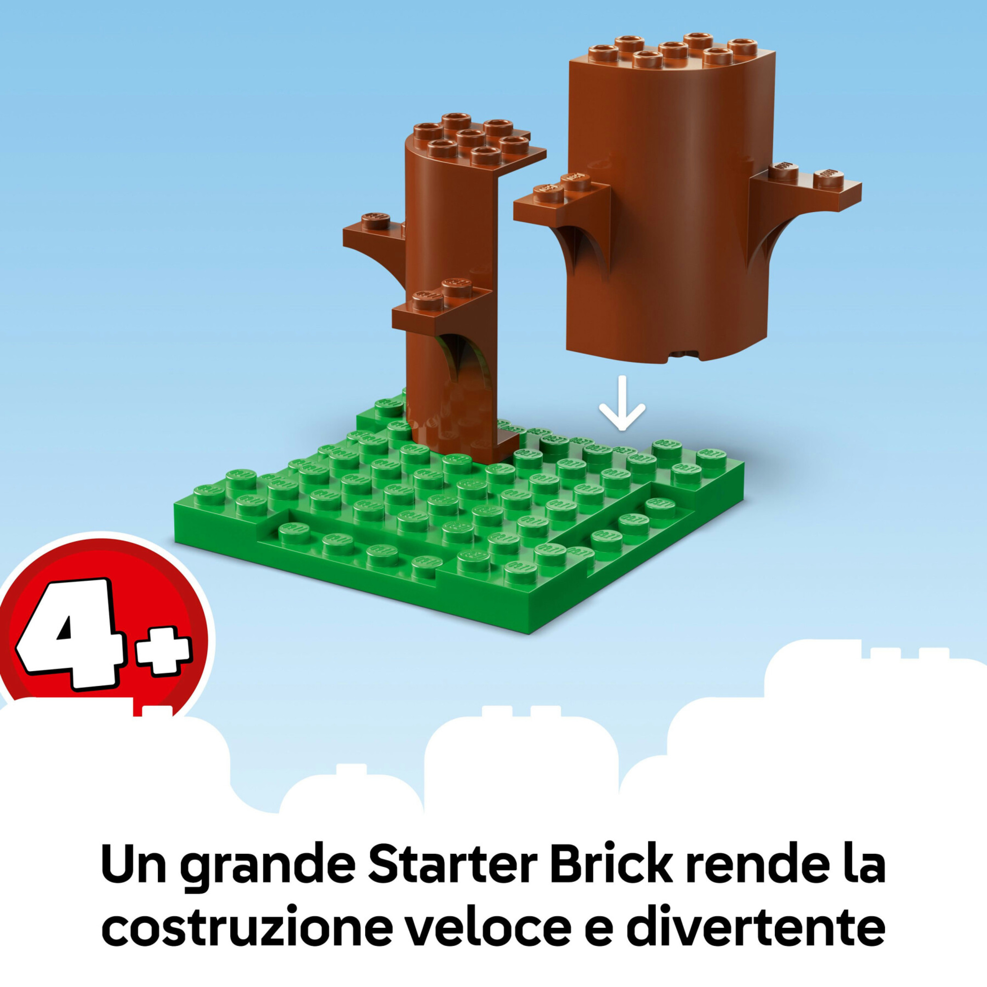 Lego 11203 - bluey casa con giardino e 4 minifigure, 4+ anni - BLUEY, Lego