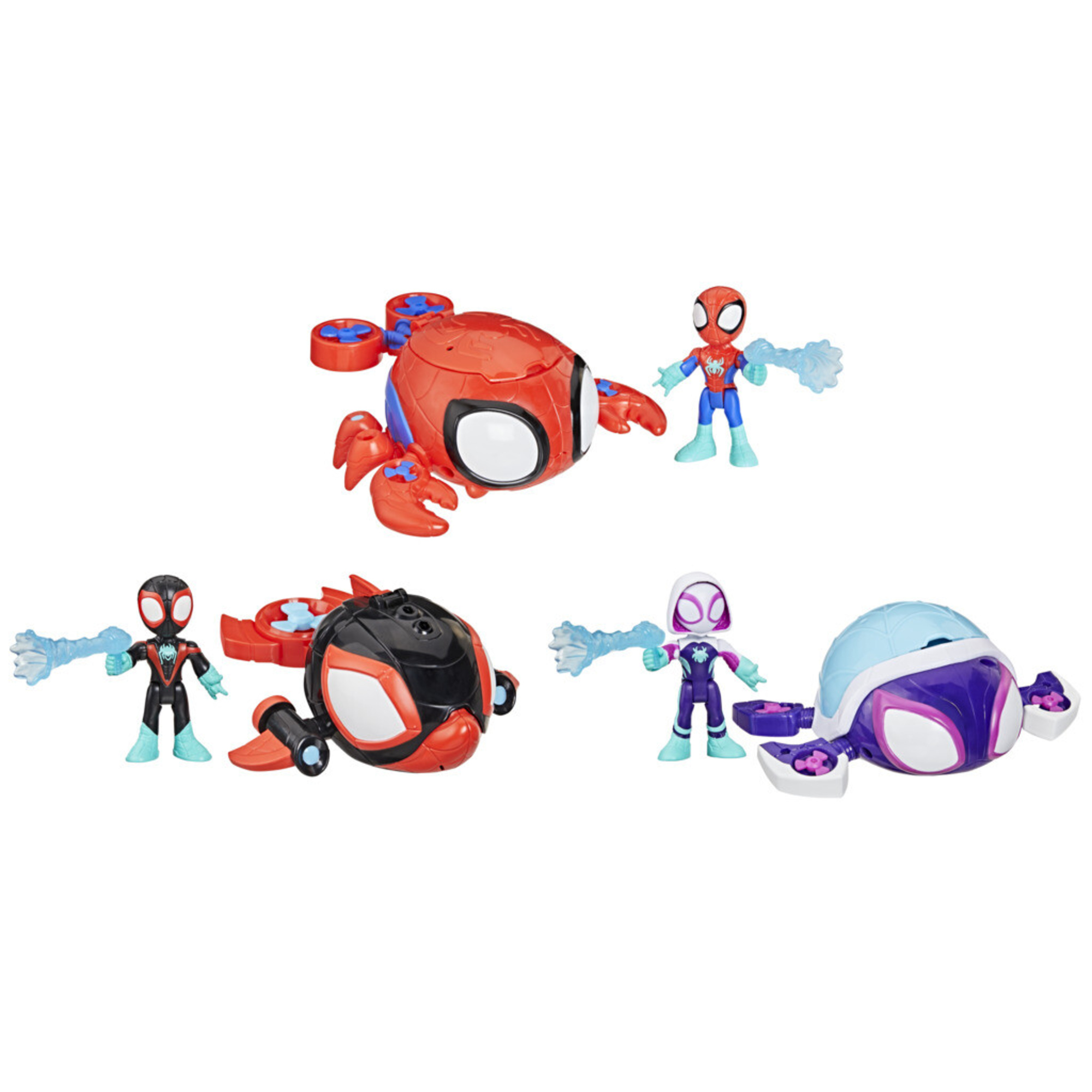 Spidey water web veicolo & personaggio assortito - SPIDEY
