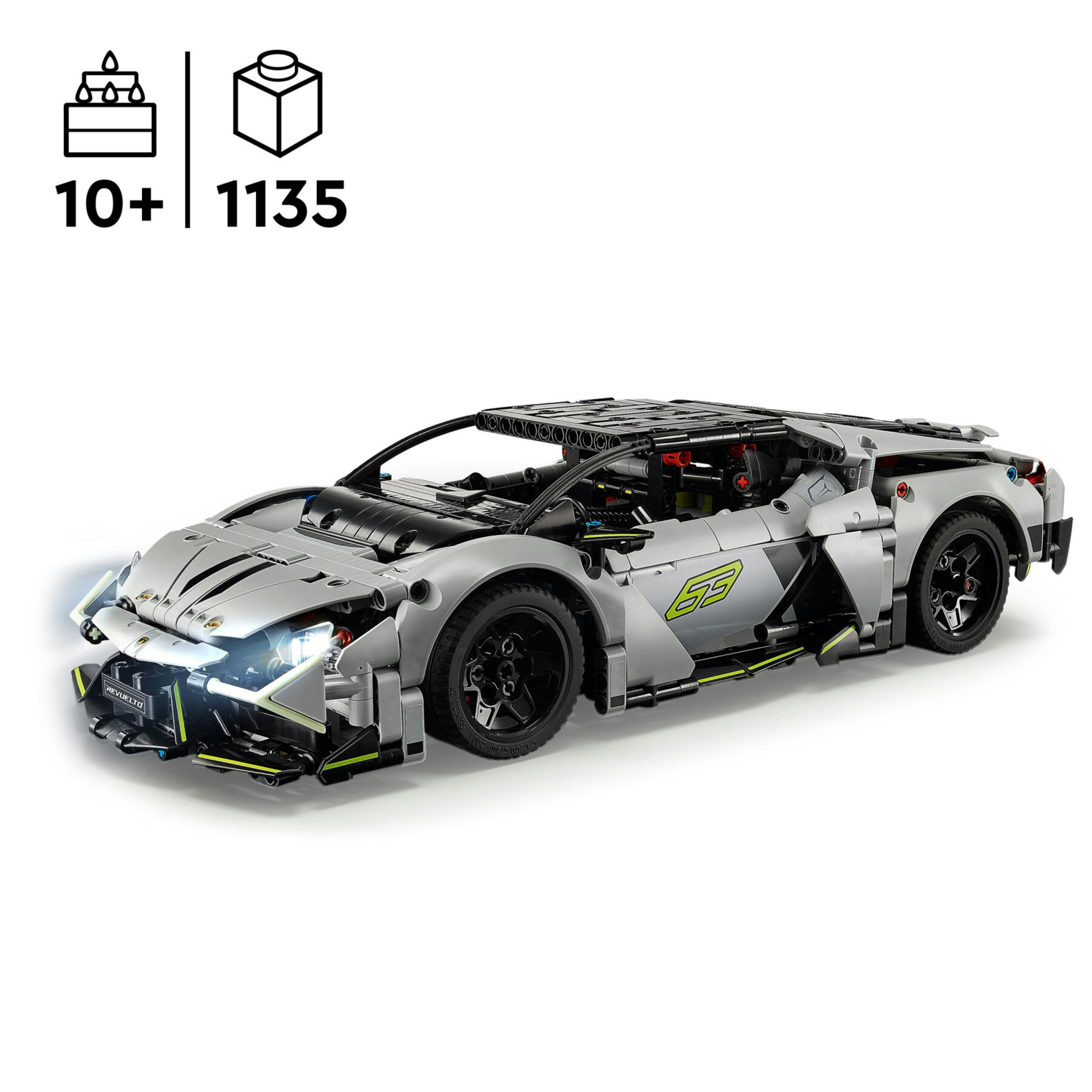 Lego technic 42214 - lamborghini revuelto rc con luci e batteria - LEGO TECHNIC, Lego