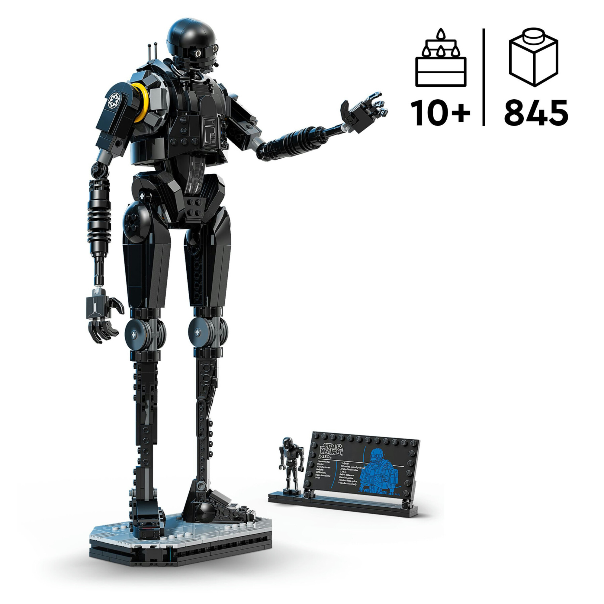 Lego star wars 75434 - droide k-2so snodabile da collezione 10+ - LEGO STAR WARS, LEGO® Star Wars™, Lego