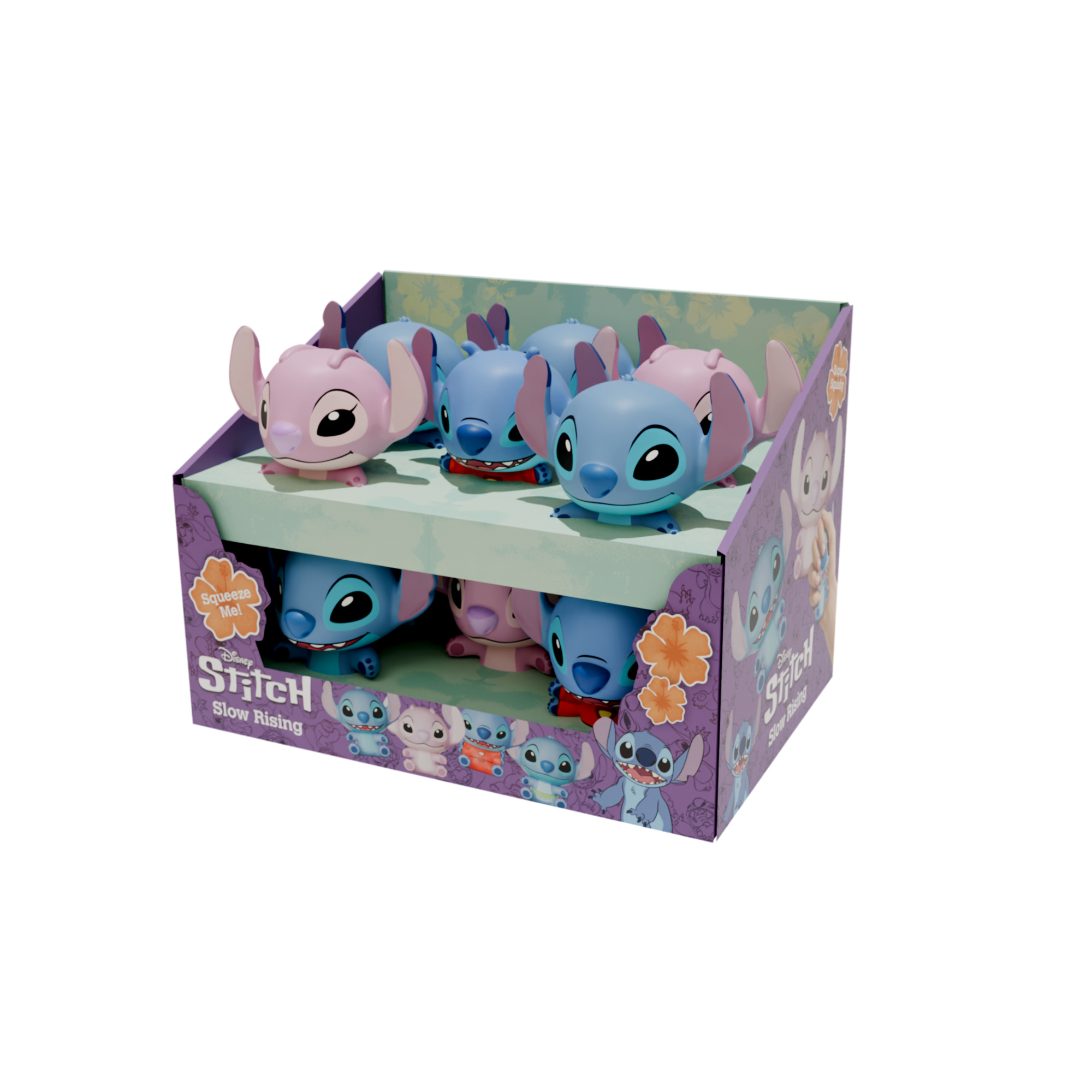 Stitch slow rising squishy - antistress assortito profumato disney - Disney Stitch
