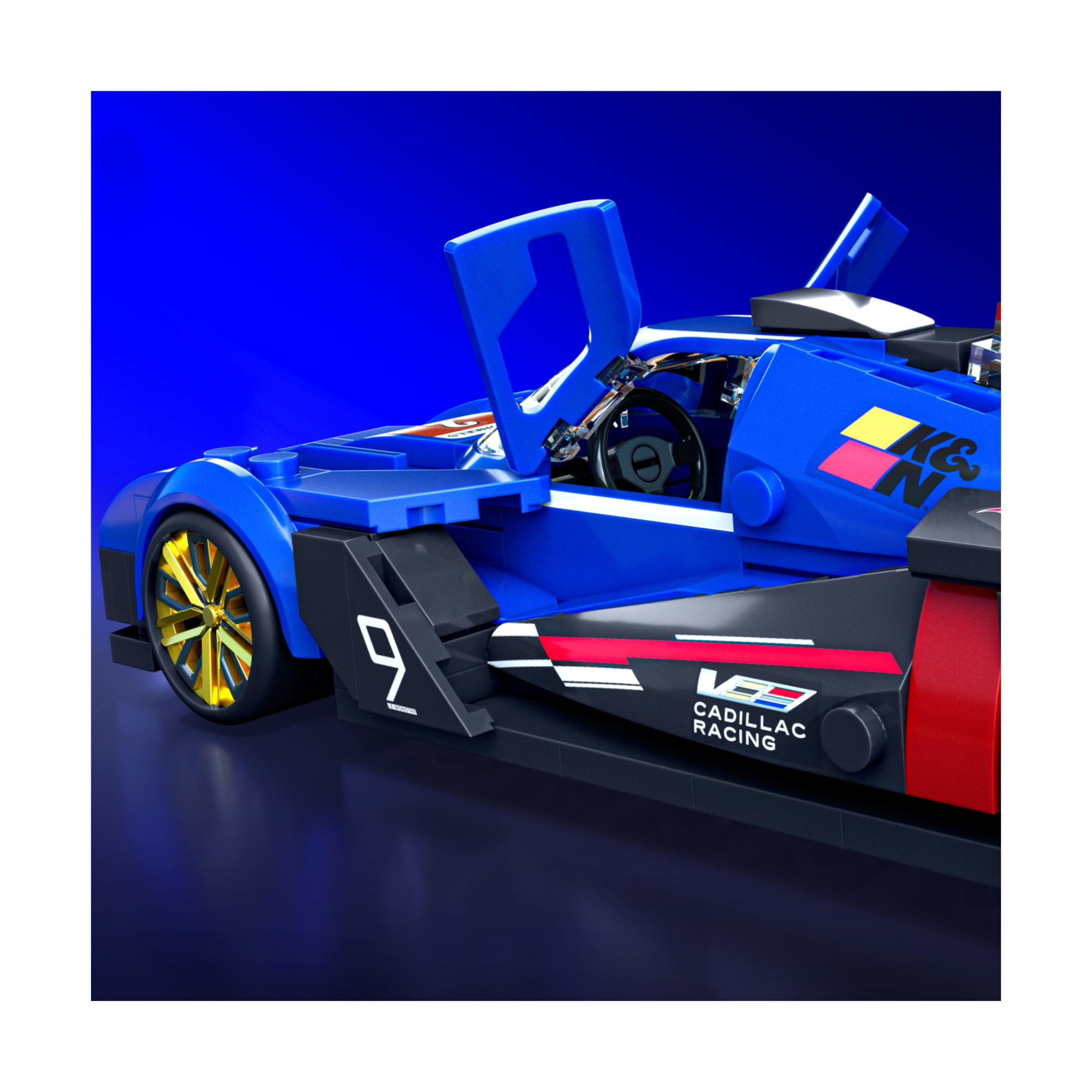 ​​mattel brick shop hot wheels - cadillac project gtp hypercar serie speed, set da costruire con 236 pezzi, dettagli realistici e adesivi - BRICK SHOP, Hot Wheels