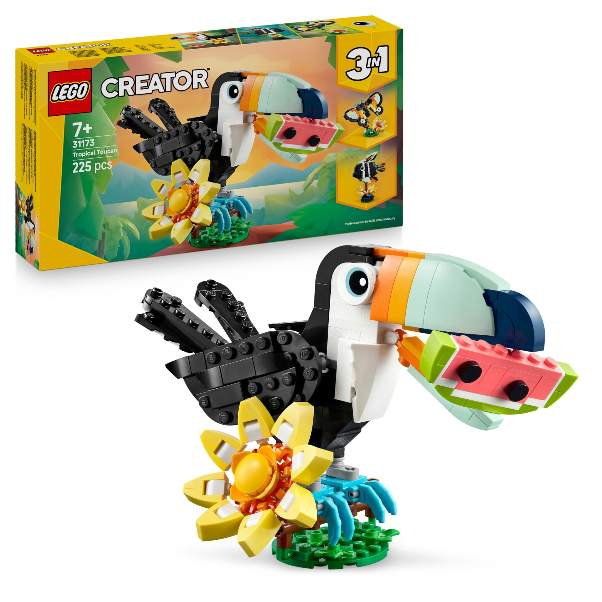 Lego creator 31173 - tucano tropicale 3in1 trasformabile 7+ - LEGO CREATOR, Lego
