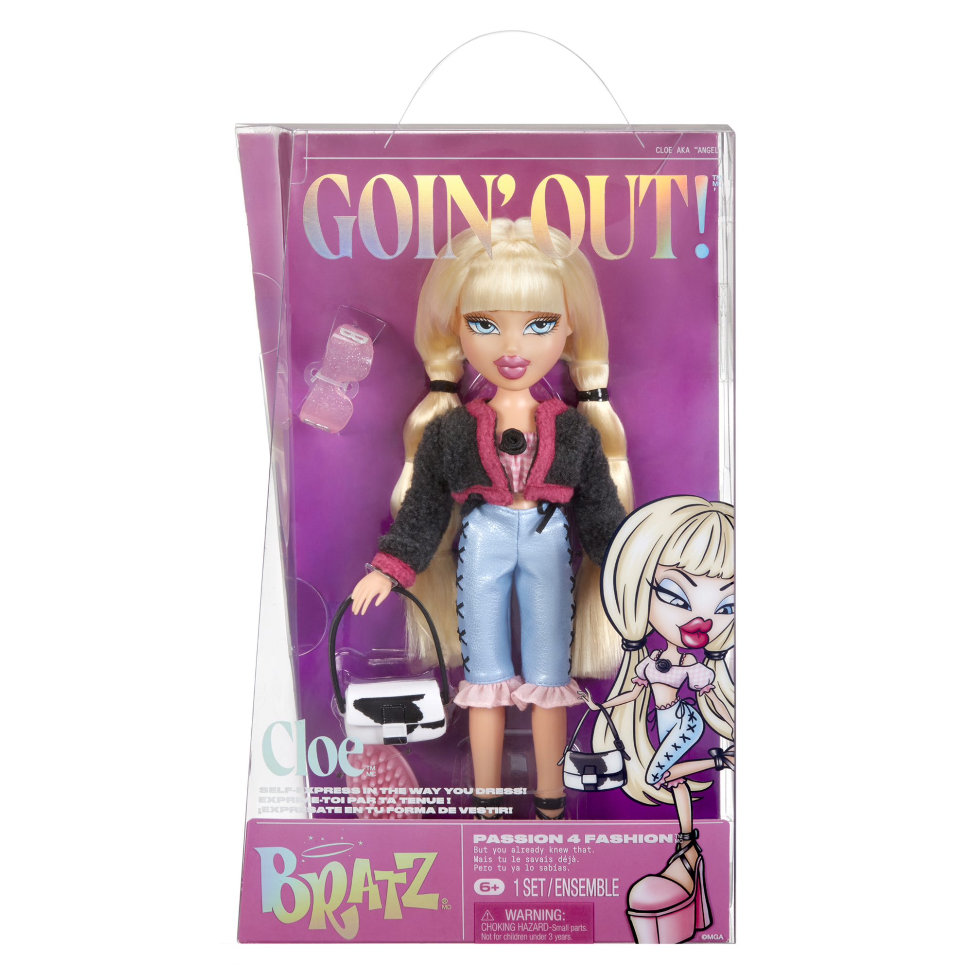 Bratz goin' out! cloe - bambola fashion con accessori - BRATZ