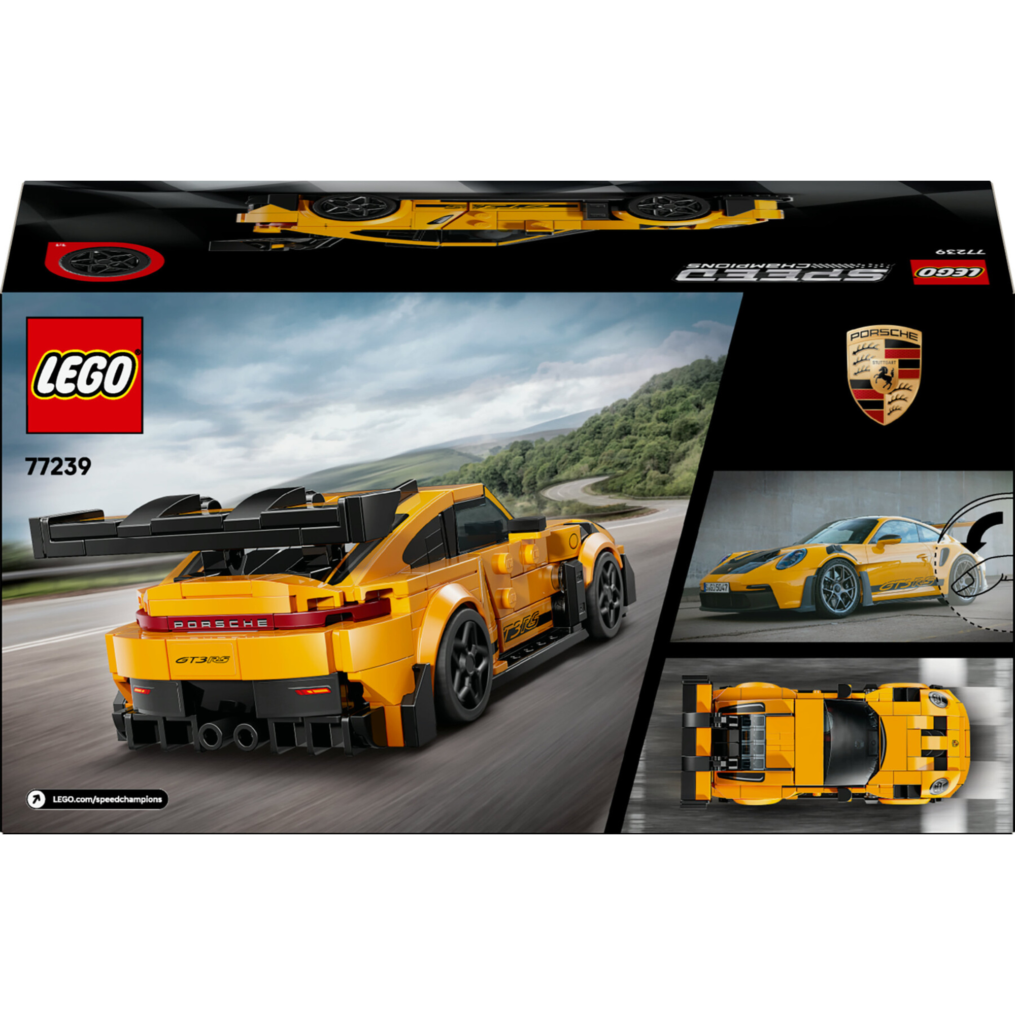 Lego speed champions 77239 - porsche 911 gt3 rs con minifigure 9+ - LEGO SPEED CHAMPIONS, Lego