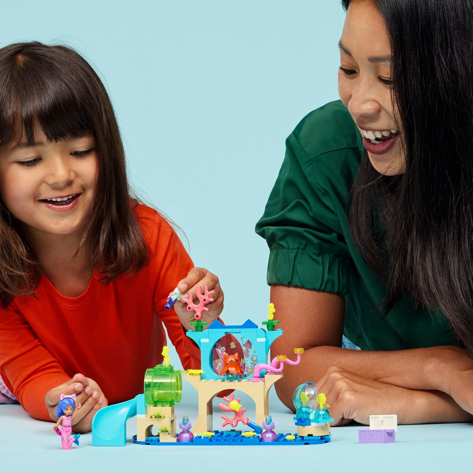 Lego 11204 - gabby’s dollhouse avventura acquario con bambolina, 4+ - GABBY'S DOLLHOUSE, Lego