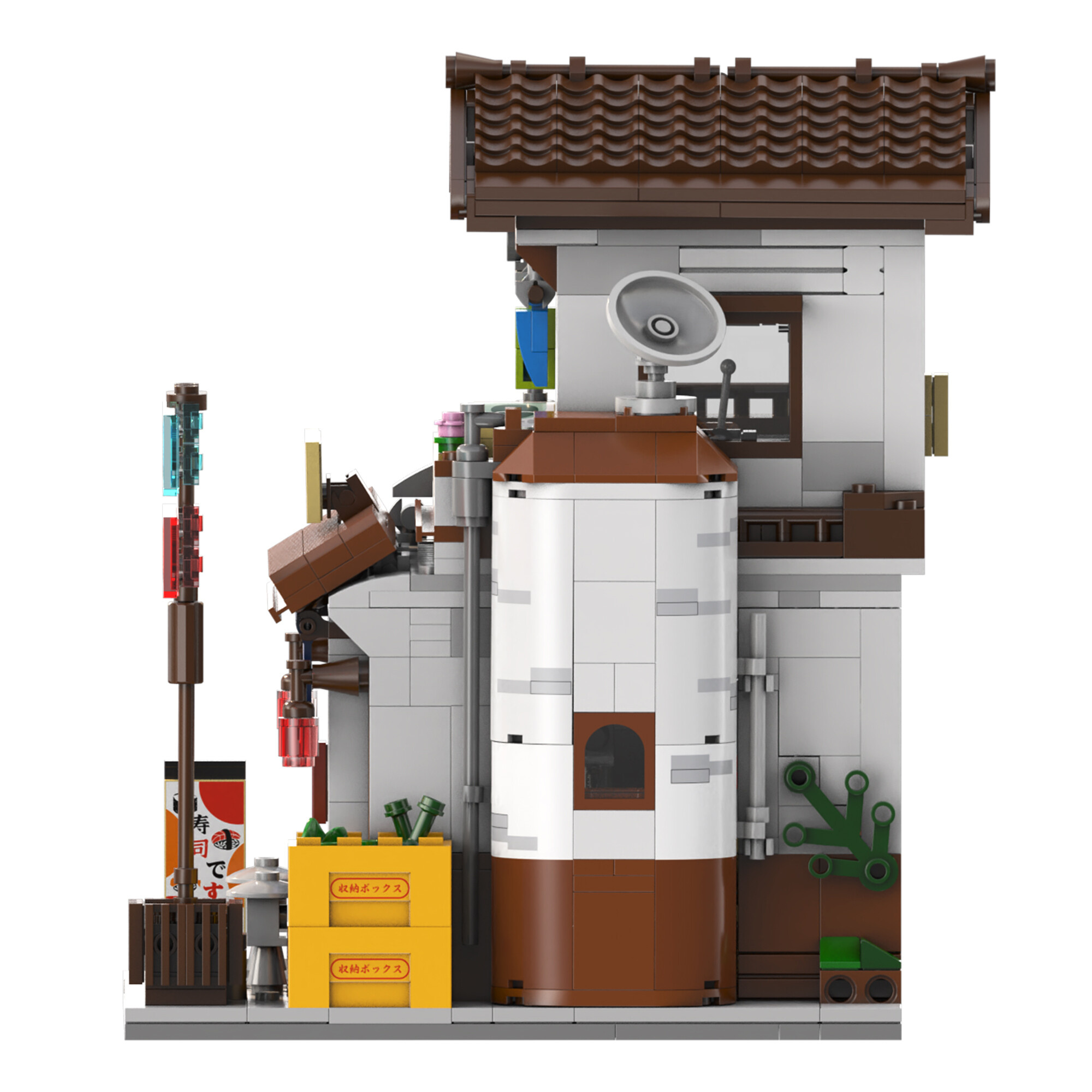 Cada costruzione giapponese stile mensa tradizionale - kit costruzione - 