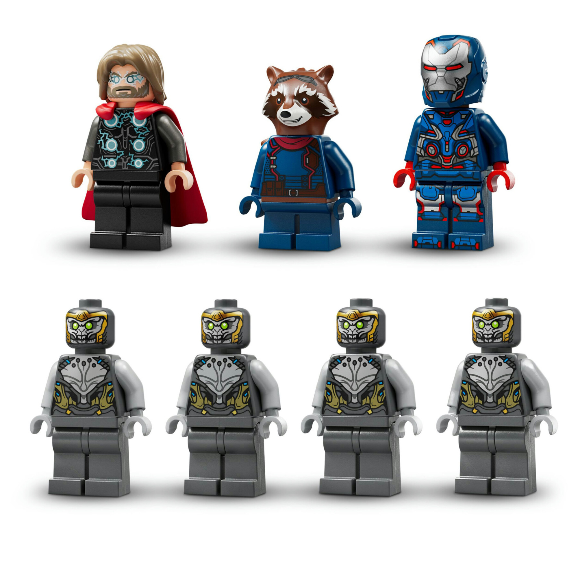 Lego marvel 76322 - thor vs chitauri con mech e 7 minifigure 8+ - LEGO SUPER HEROES, Lego