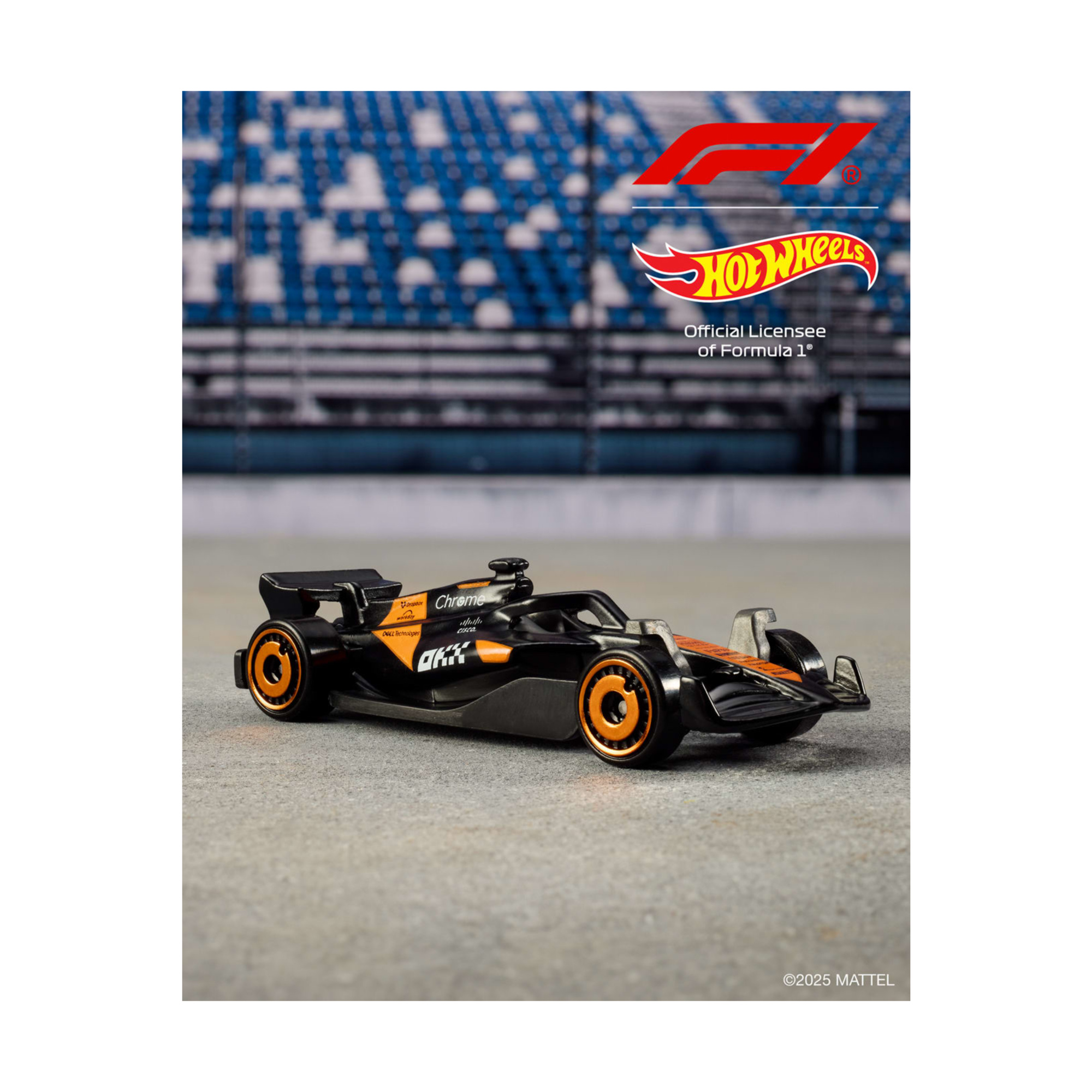 Hot wheels formula 1 - set da 5 macchinine auto da corsa, cinque veicoli con decorazioni dei team di corse di f1 - Hot Wheels