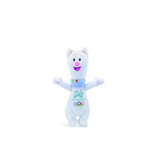 Peluche ufficiale tina 9 cm - mascotte olimpica milano cortina 2026 - Trudi