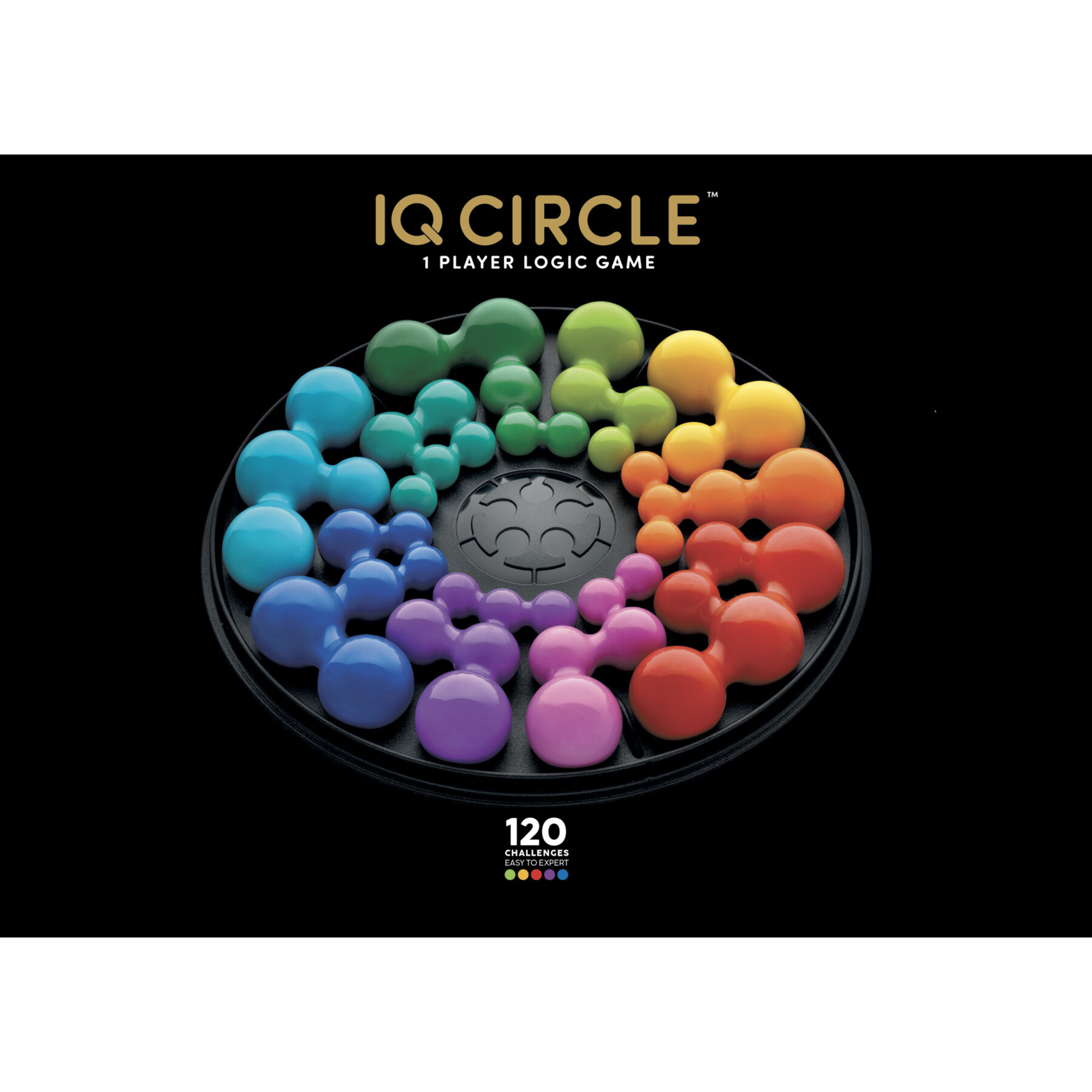 Iq circle - smartgames - rompicapo iq da 1 giocatore - 