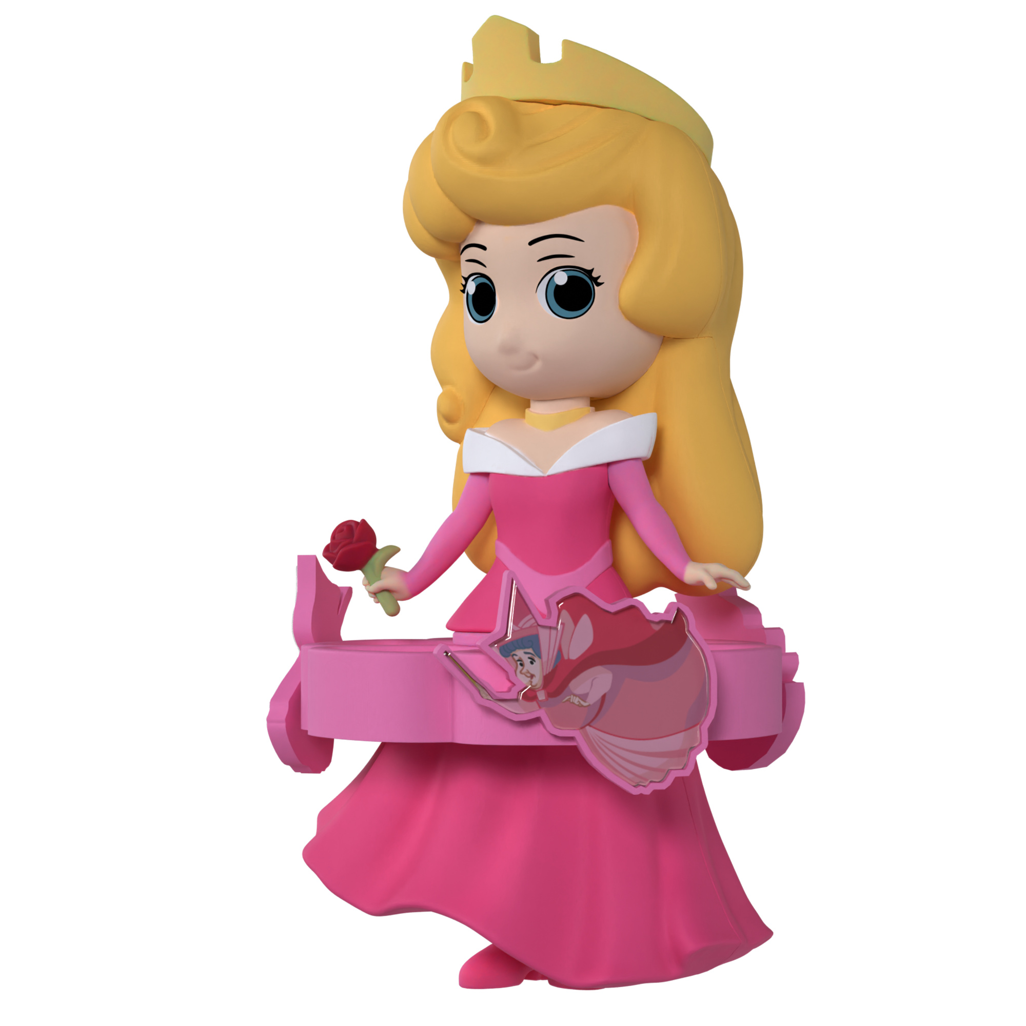 Disney princess fidget dolls - 6 principesse assortite  antistress da collezione - PRINCIPESSE DISNEY