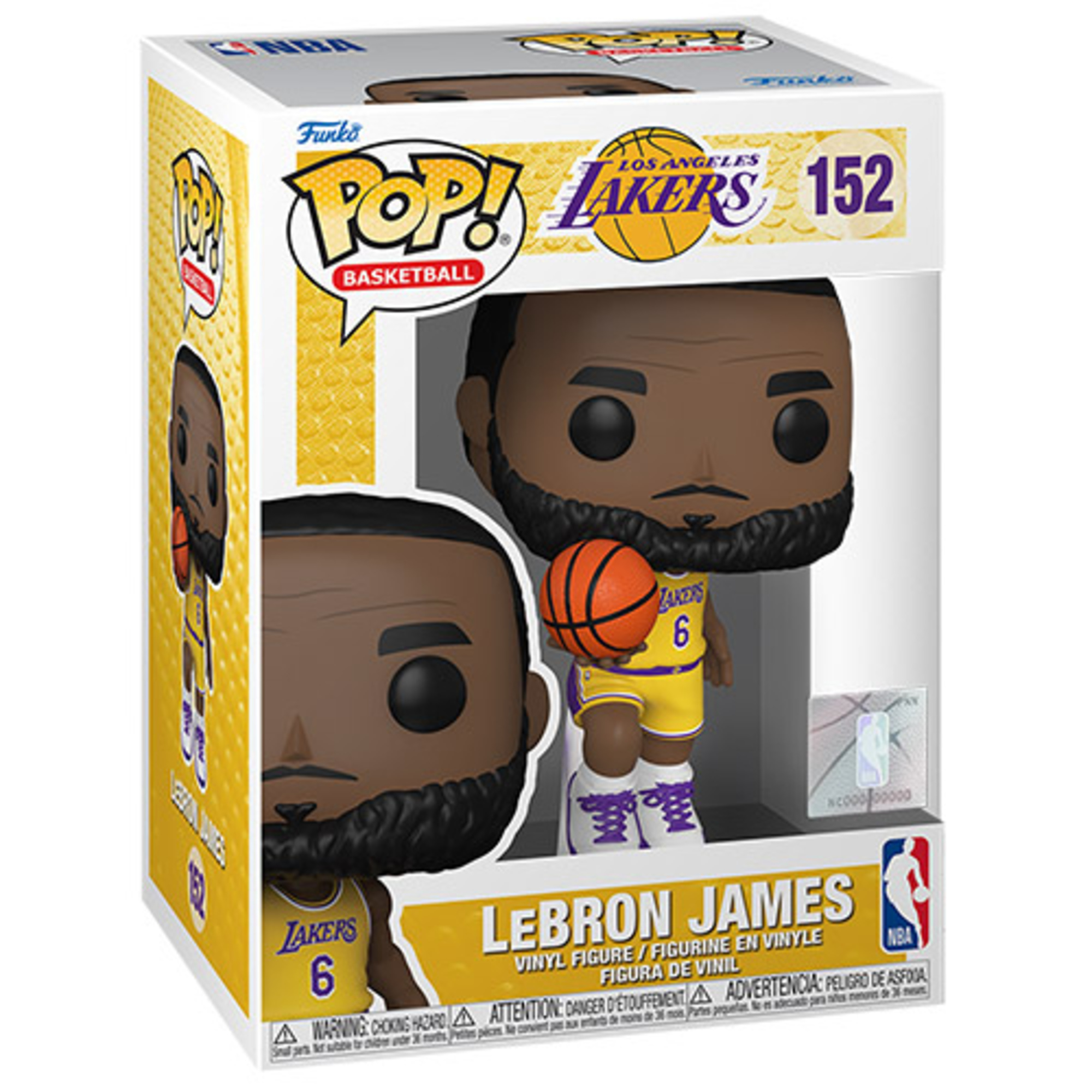 Funko pop - nba - los angeles lakers -  lebron james - 152 - FUNKO POP!