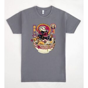 T-shirt ramen no face - Pampling