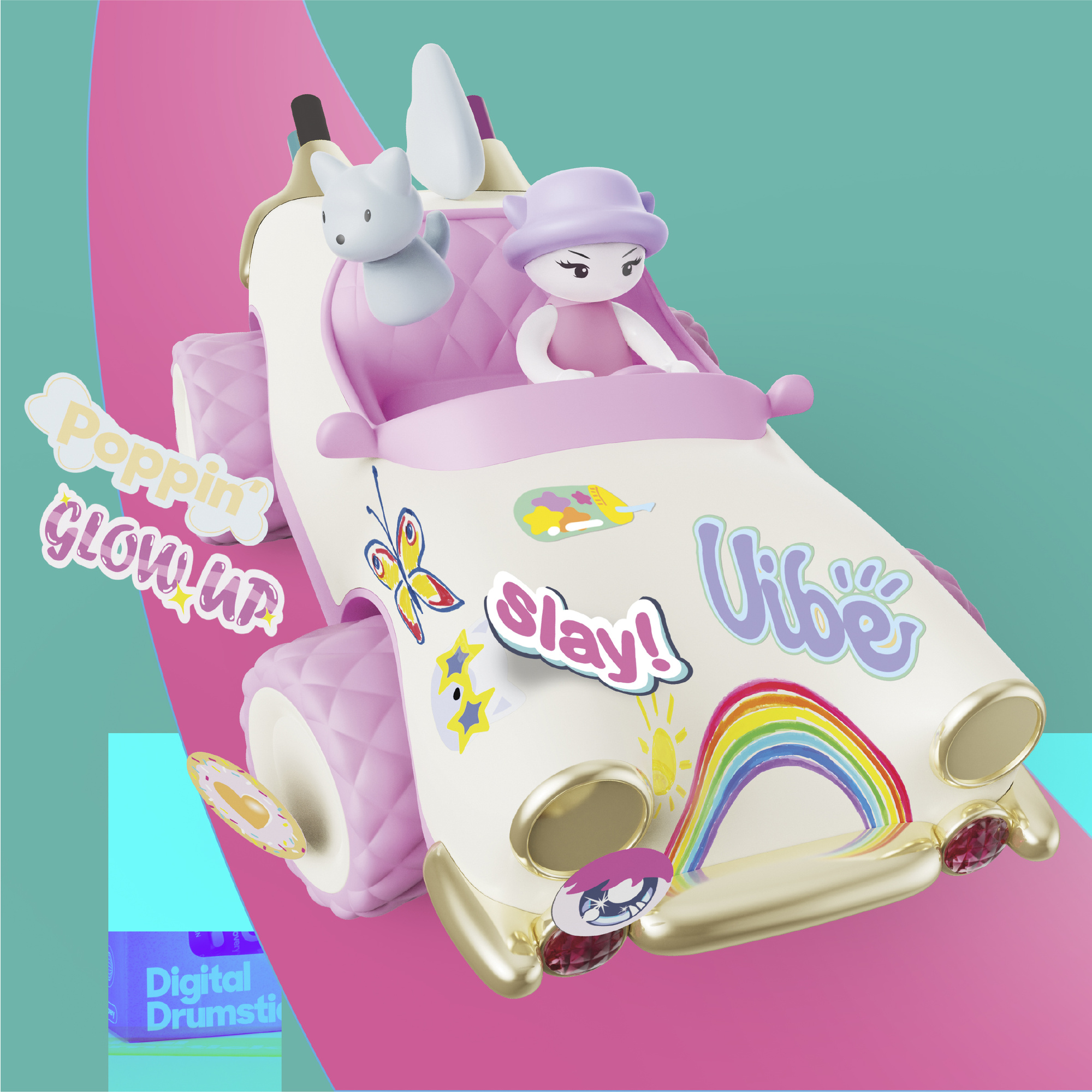 Bella buggy rc personalizzabile con accessori e stickers - sharper image - Sharper Image