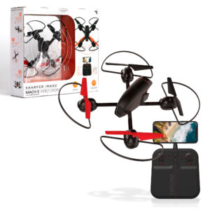 Mach x video drone 25cm con telecamera streaming - sharper image - Sharper Image