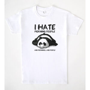 T-shirt i hate morning people - Pampling