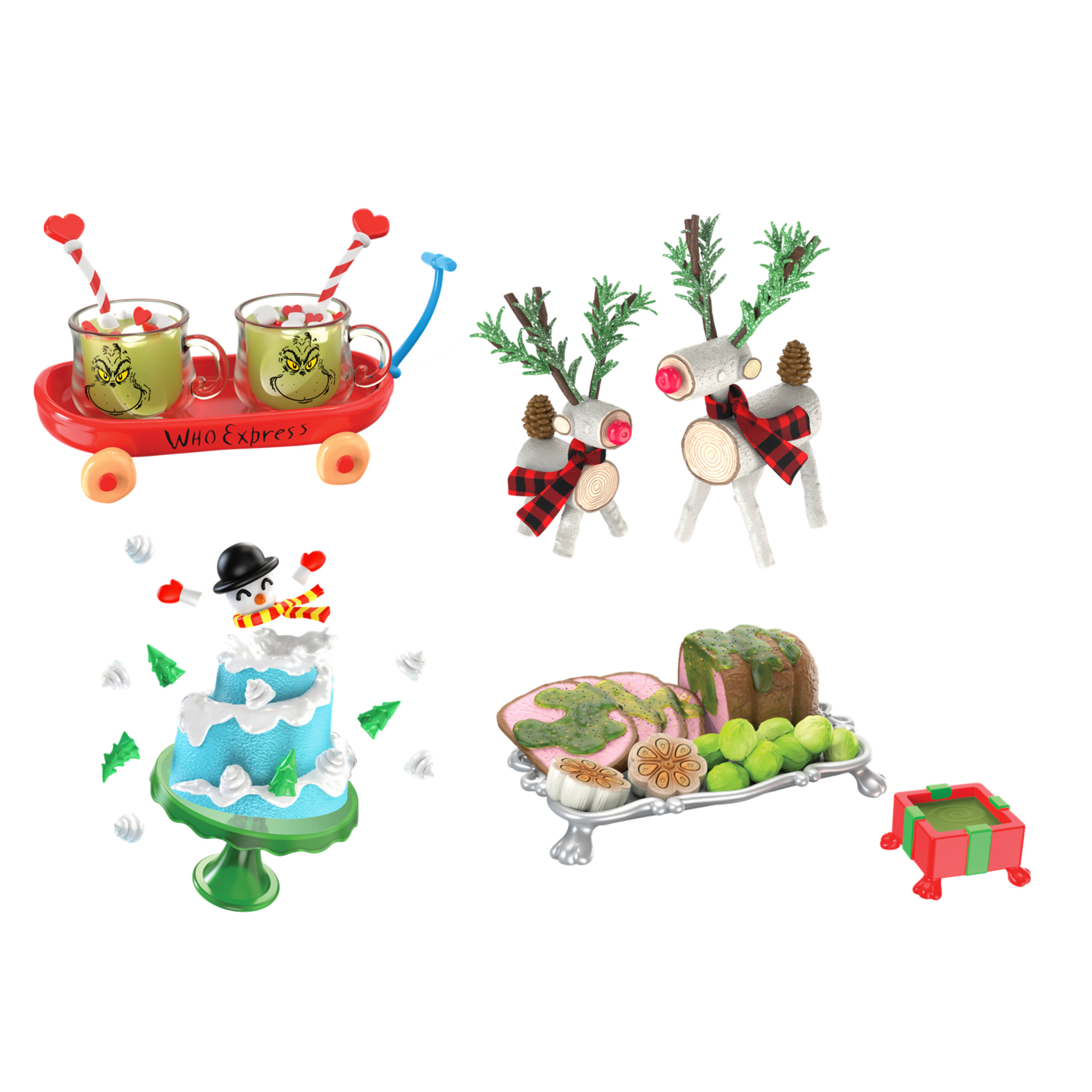 Miniverse make it mini holiday 2025 - set il grinch collezione - assortito - MINIVERSE MGA