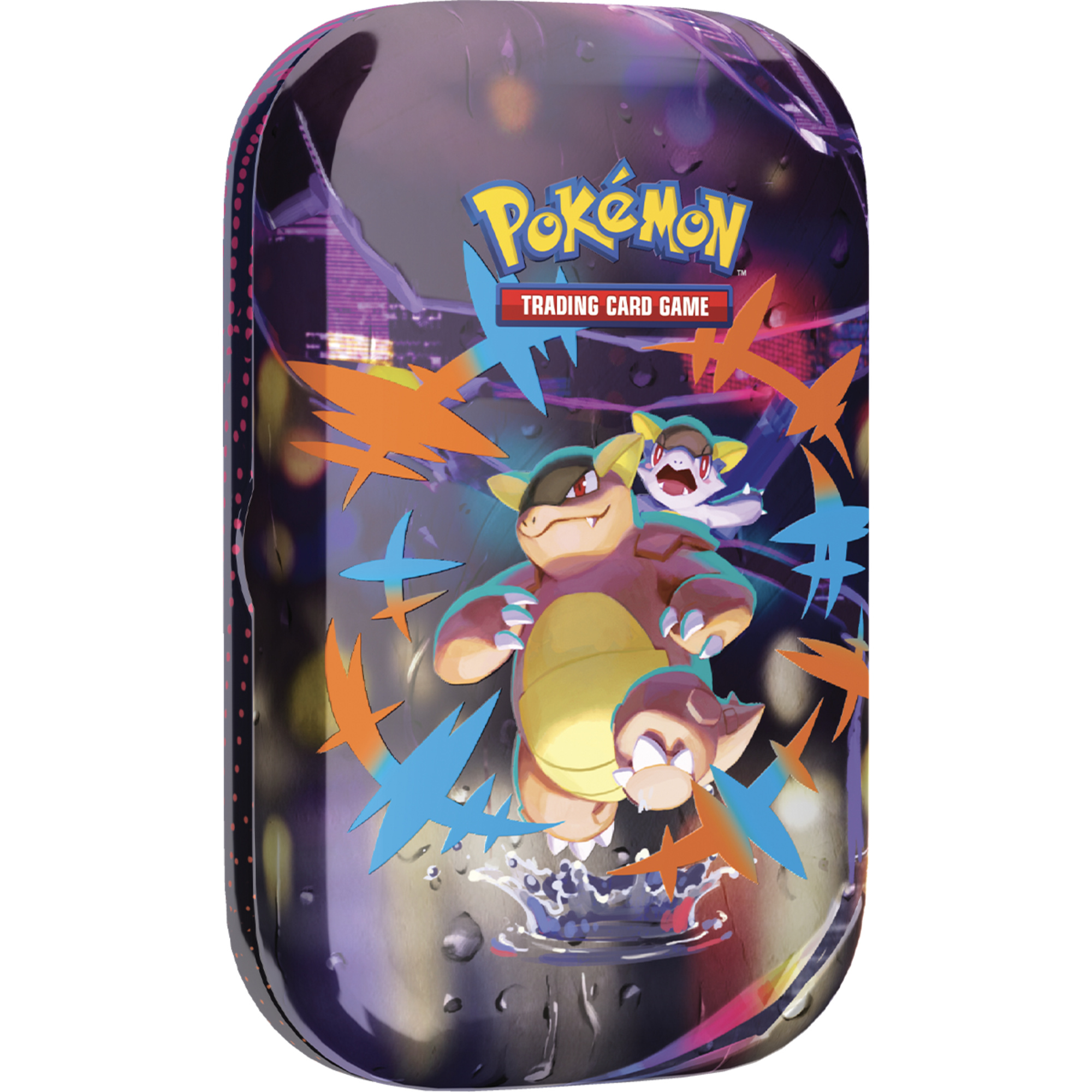 Pokémon - mini tin megaeroi - latta assortita da collezione con carte - POKEMON